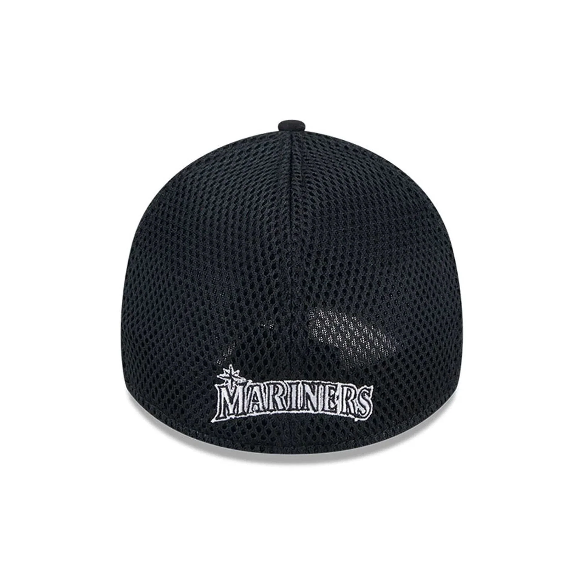 Seattle Mariners MLB Evergreen Neo Black 39THIRTY Stretch Fit Cap - Image 2
