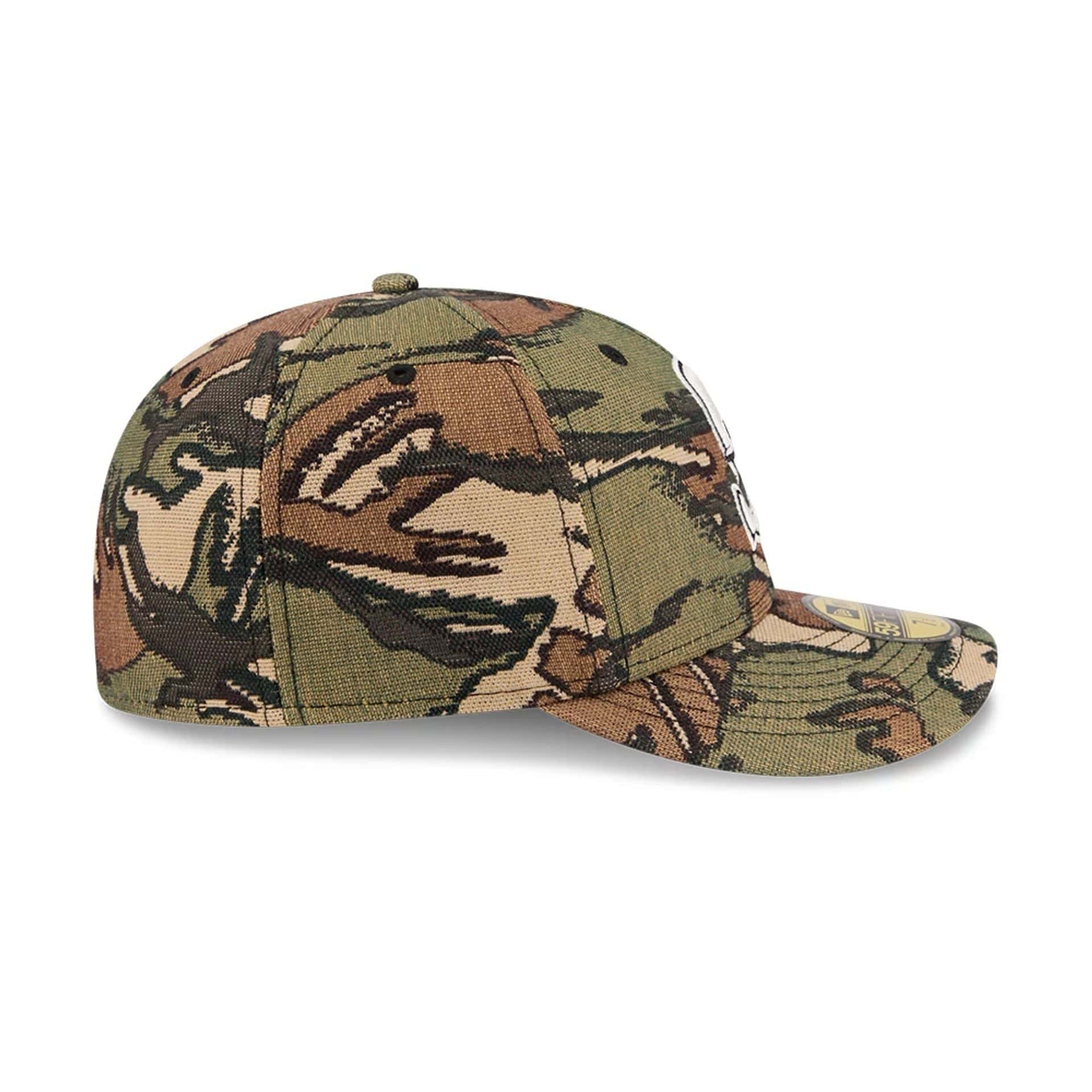 Seattle Mariners MLB Jacquard Camo 59FIFTY Fitted Cap - Image 6