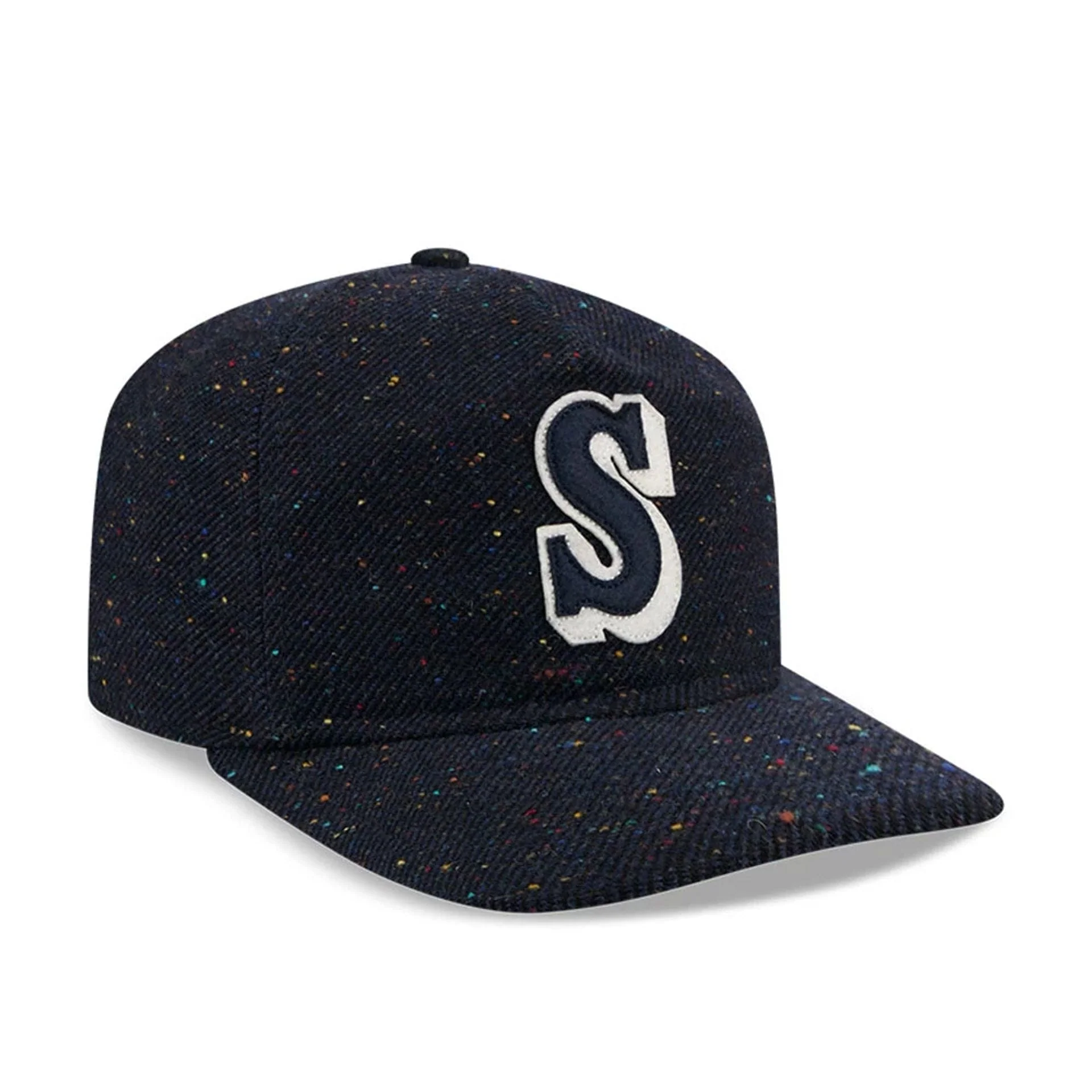 Seattle Mariners MLB Speckled Wool Navy 19TWENTY Adjustable Cap - Image 5