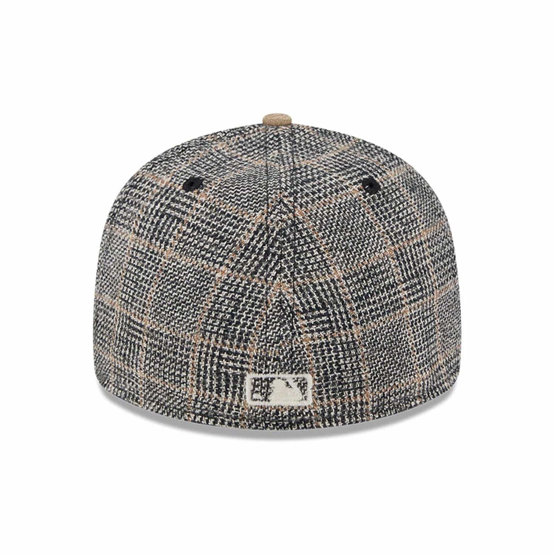 Seattle Mariners MLB Vintage Tweed Open Blue Retro Crown 59FIFTY Fitted Cap - Image 5