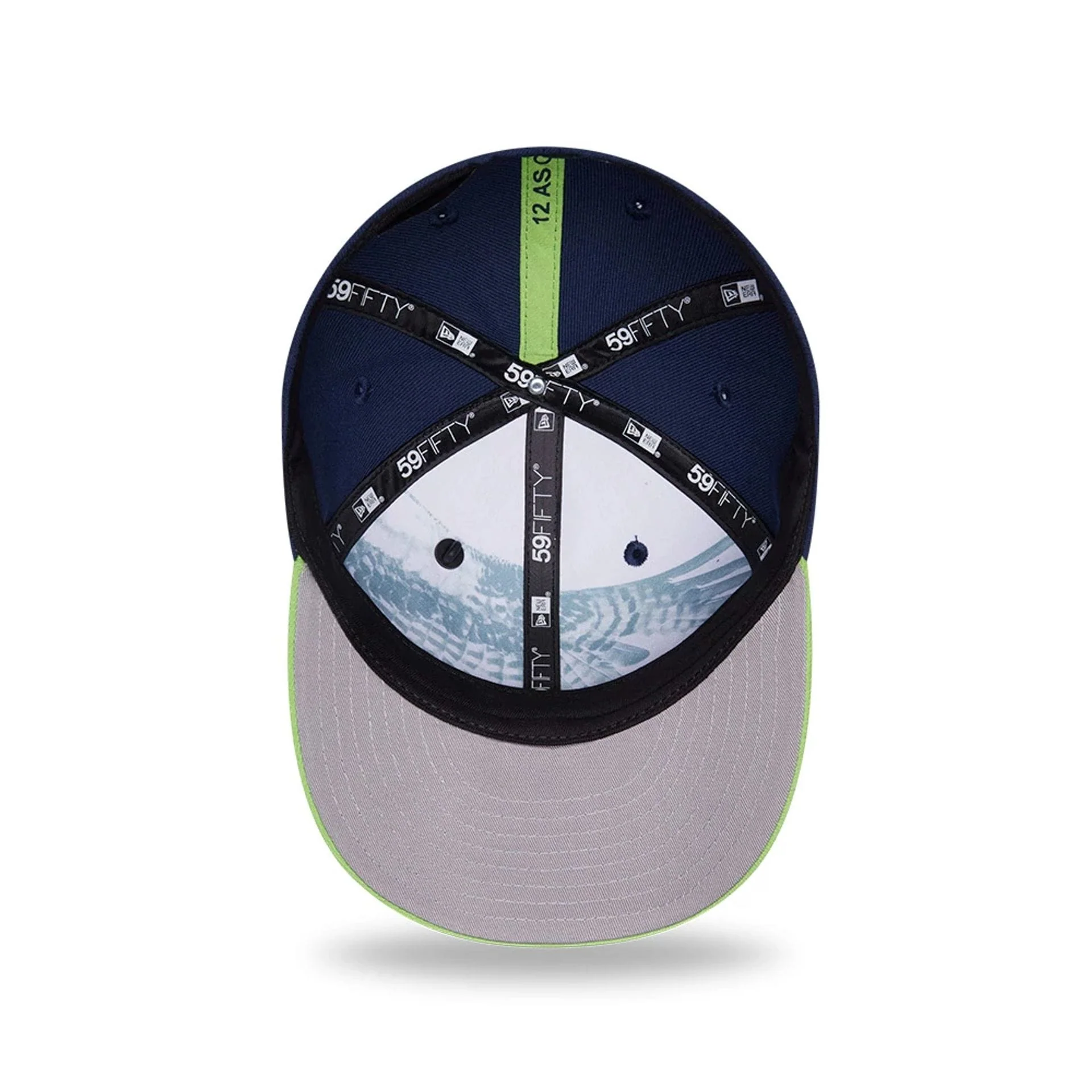 Seattle Seahawks NFL Draft 2026 Dark Blue 59FIFTY Fitted Cap - Image 2