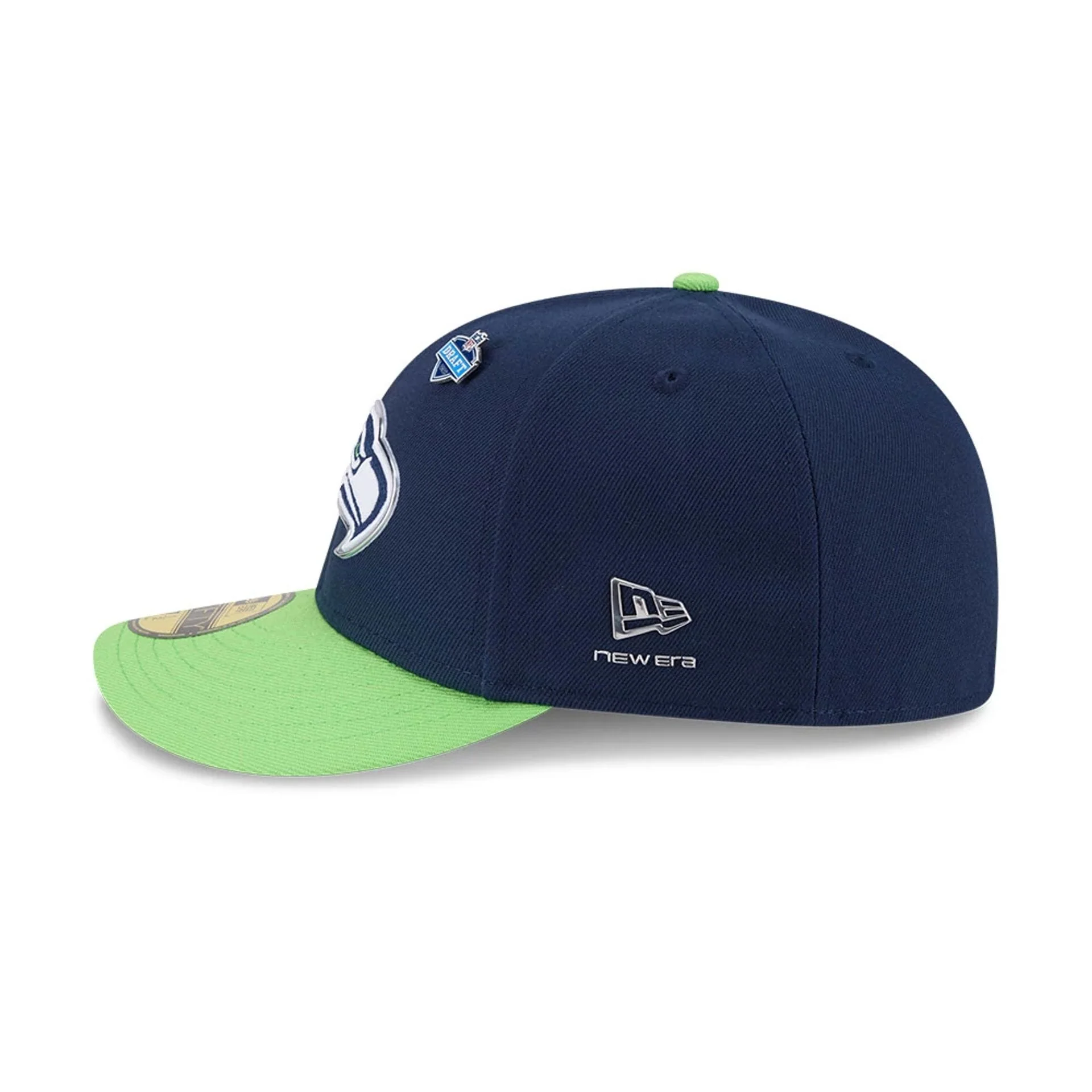 Seattle Seahawks NFL Draft 2026 Dark Blue 59FIFTY Fitted Cap - Image 6