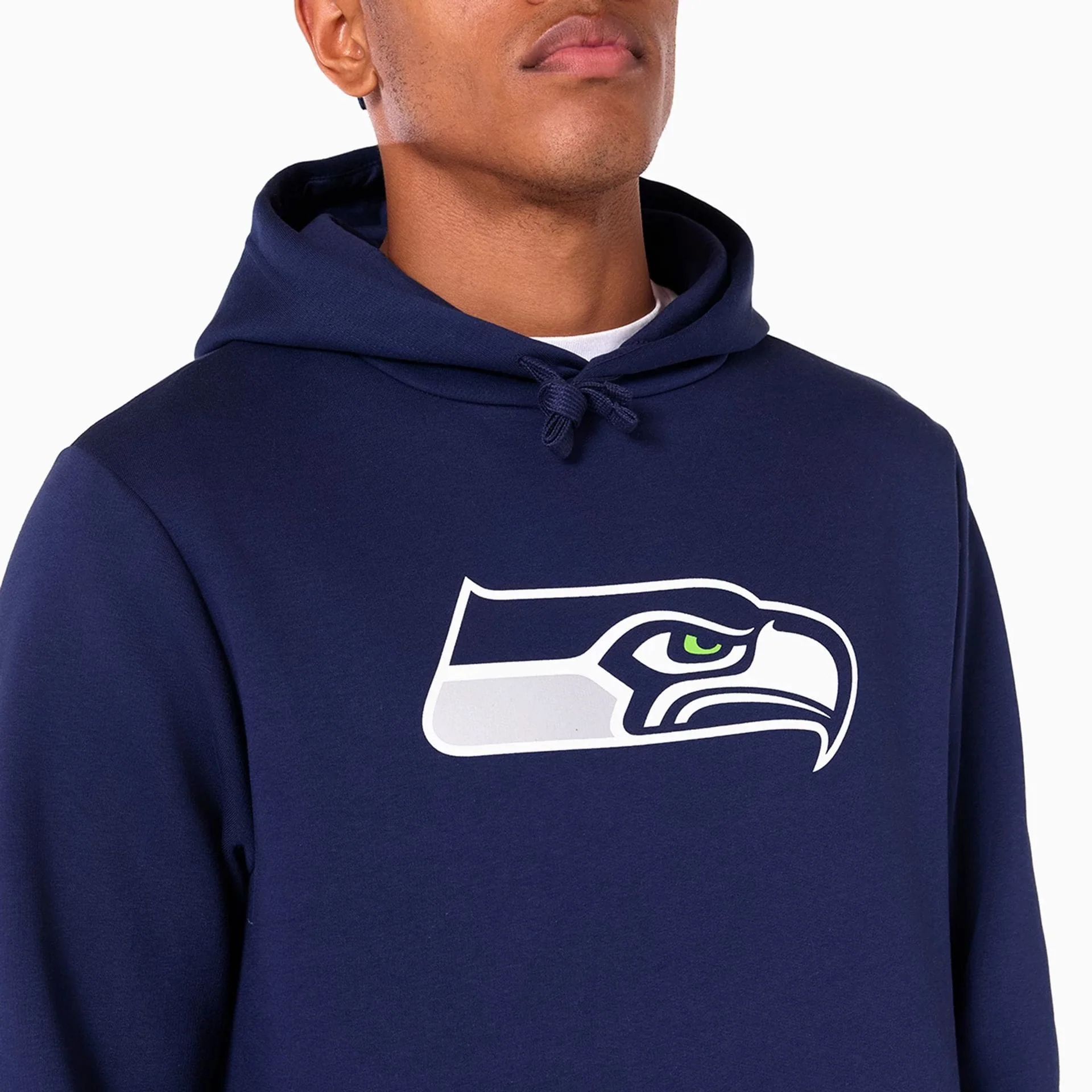 Seattle Seahawks NFL Navy Pullover Hoodie - Image 3