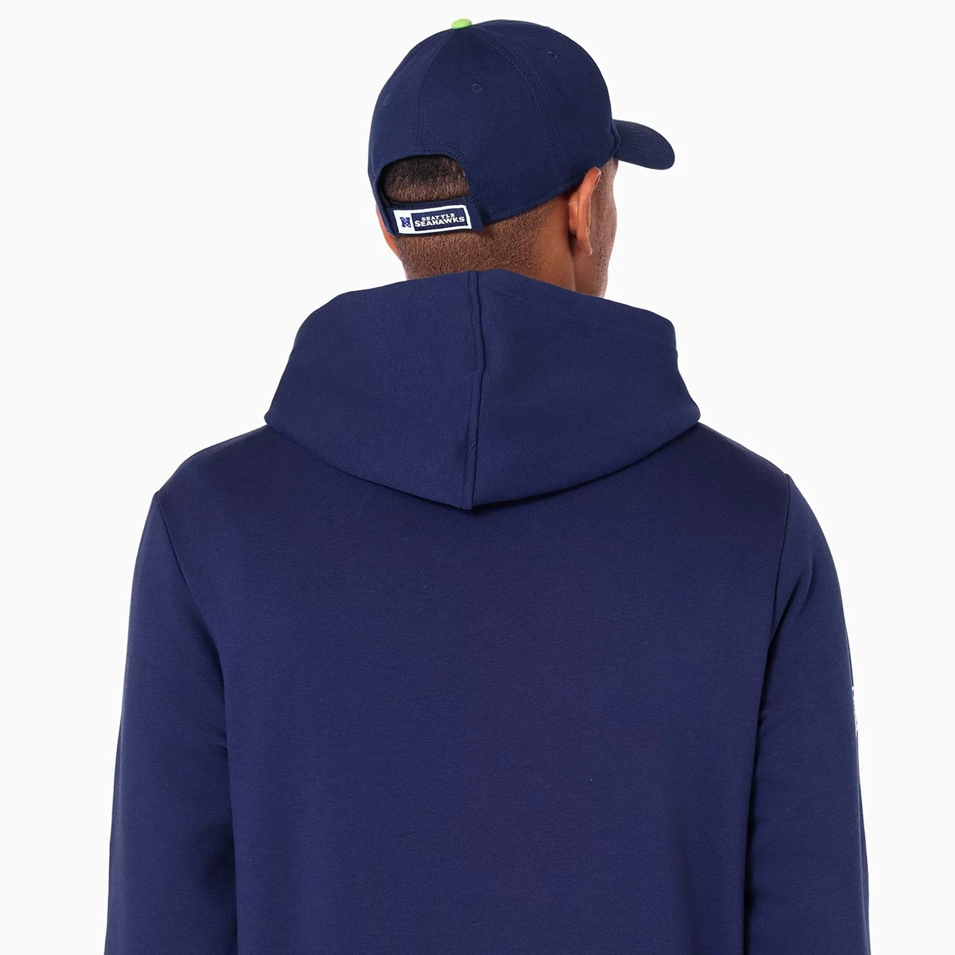 Seattle Seahawks NFL Navy Pullover Hoodie - Image 5