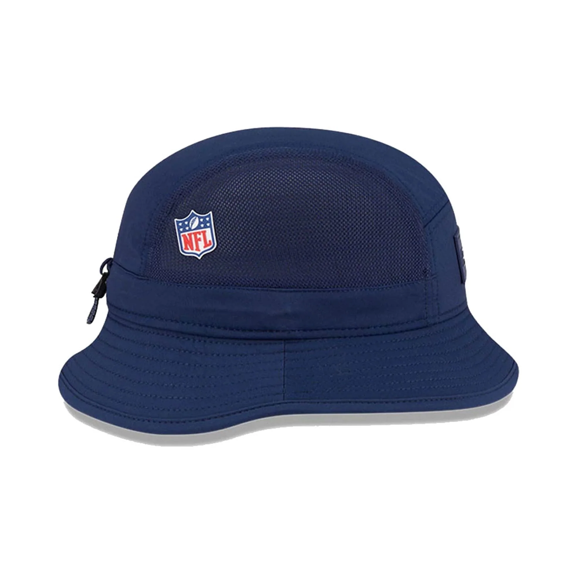 Seattle Seahawks NFL Sideline 2025 Dark Blue Stretch Bucket Hat - Image 3