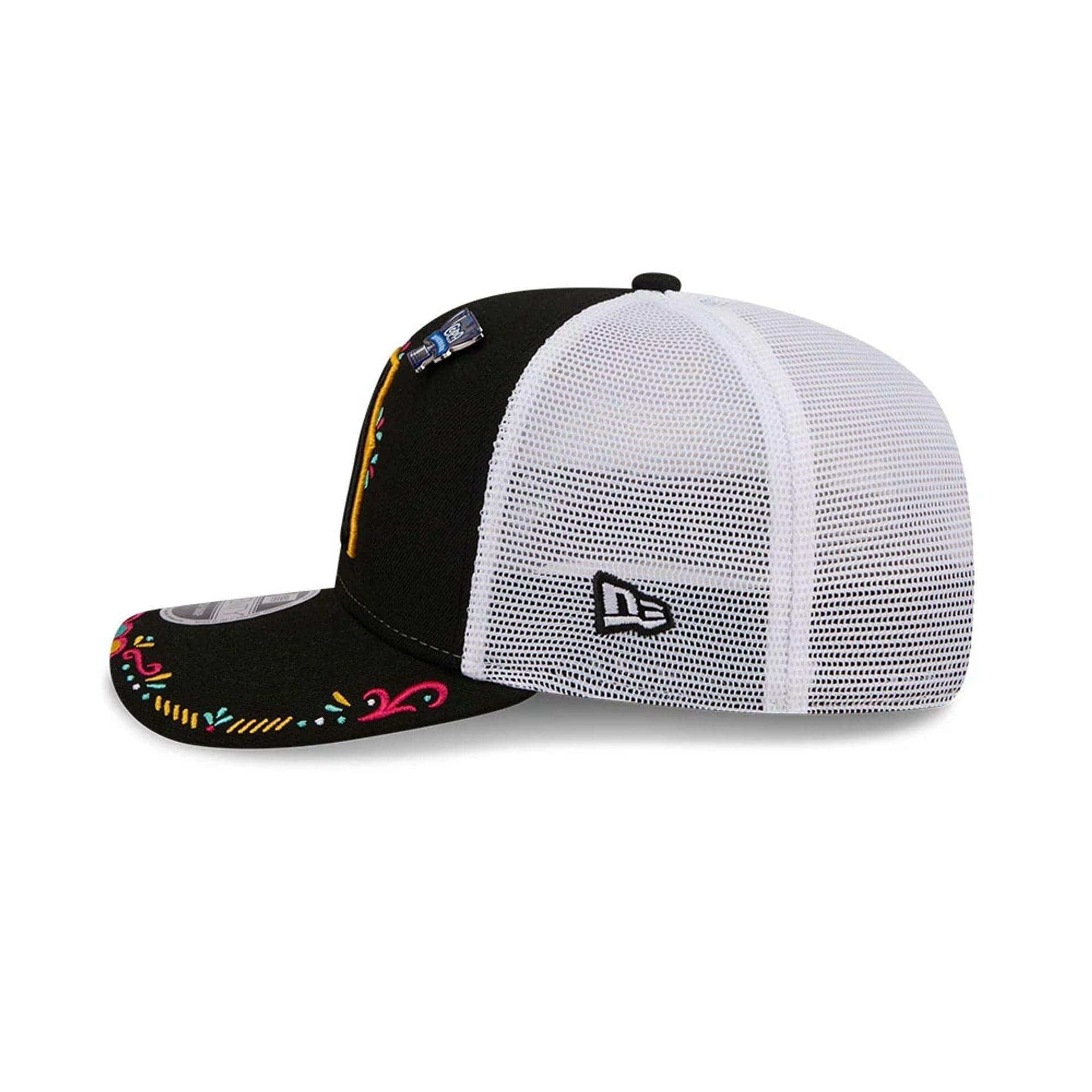 SLC Bee MiLB La Copa 2026 Black 9SEVENTY Stretch Snap Adjustable Cap - Image 5