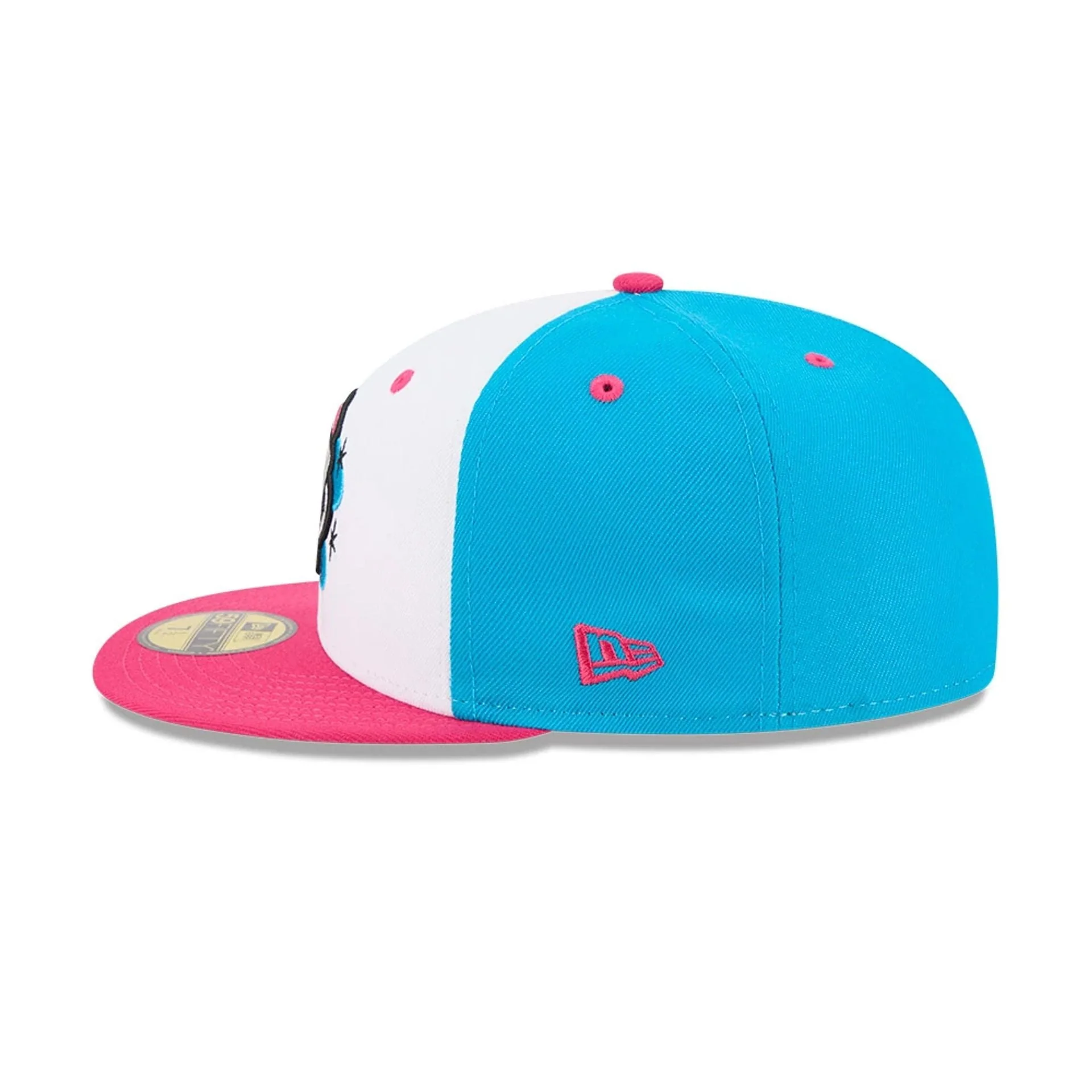 Somerset Patriots MiLB Theme Night Bright Blue 59FIFTY Fitted Cap - Image 5