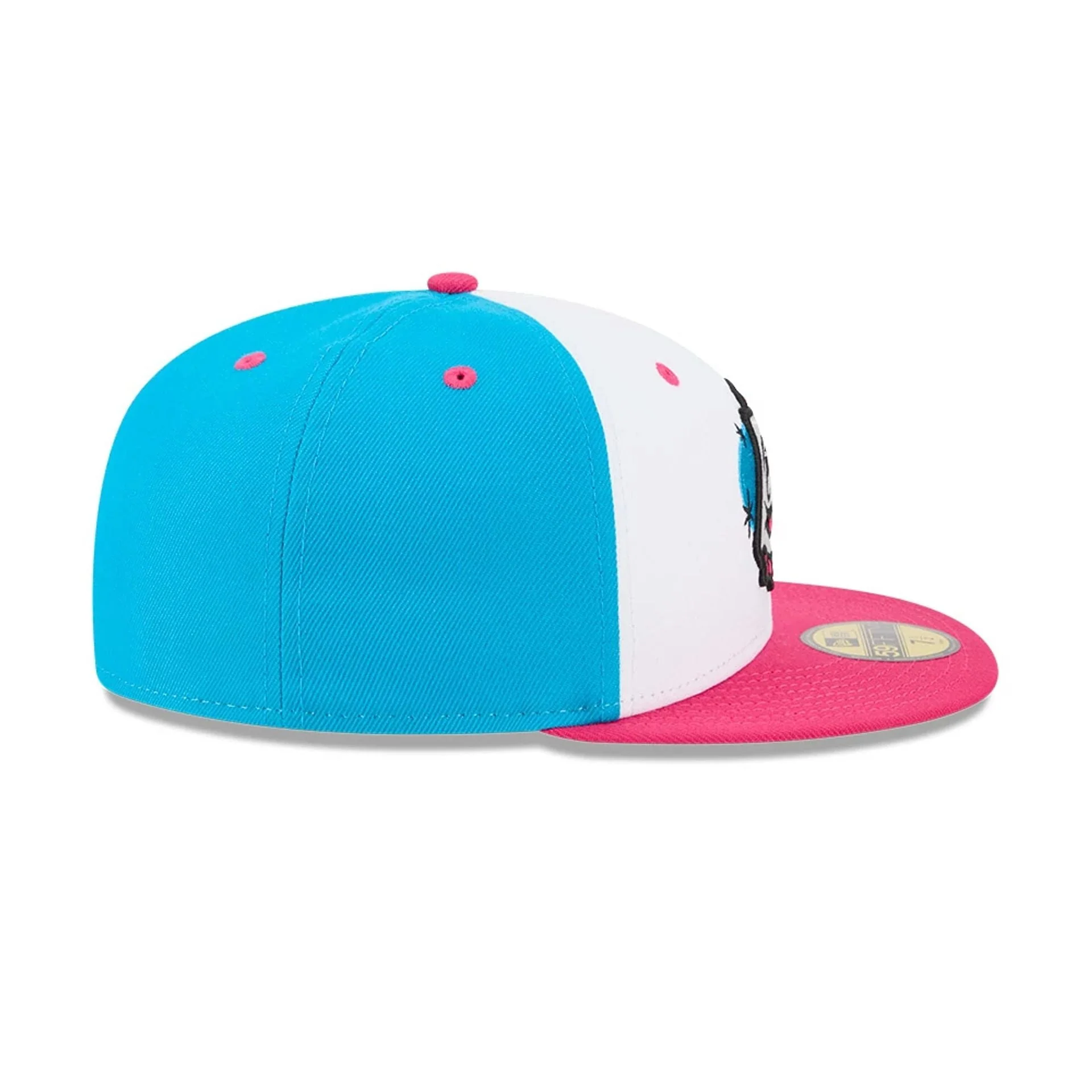 Somerset Patriots MiLB Theme Night Bright Blue 59FIFTY Fitted Cap - Image 6