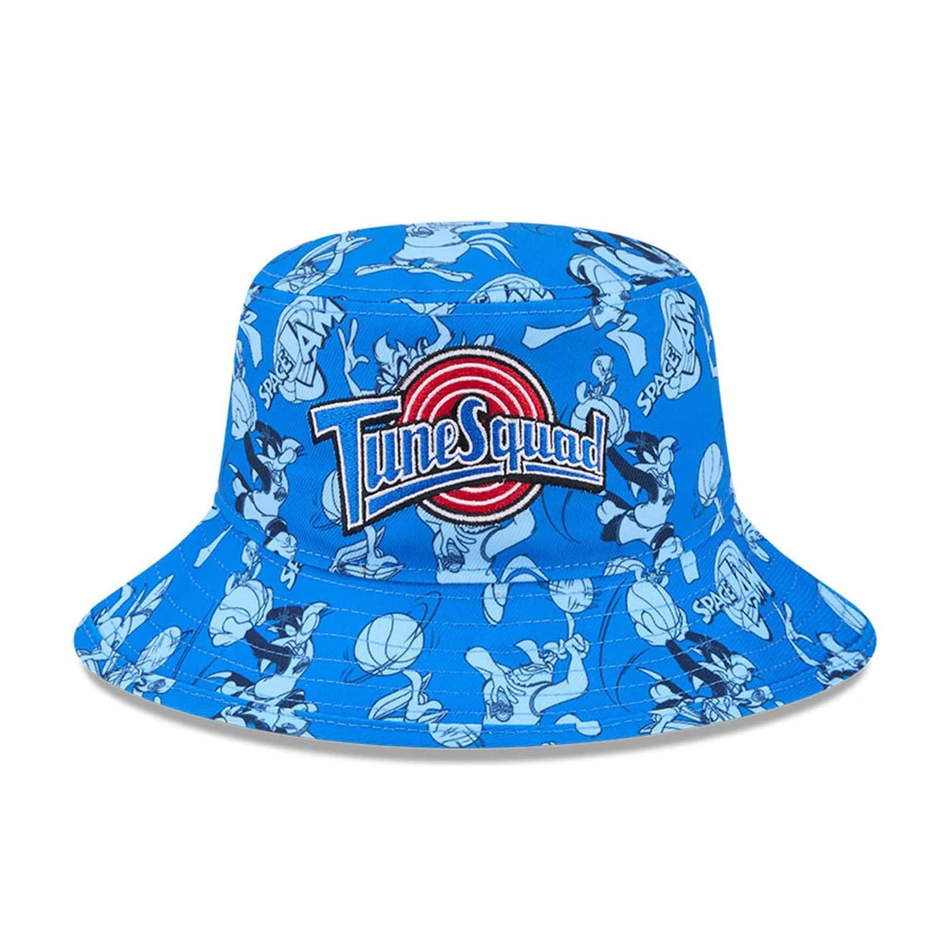 Space Jam All Over Print Blue Bucket Hat - Image 2