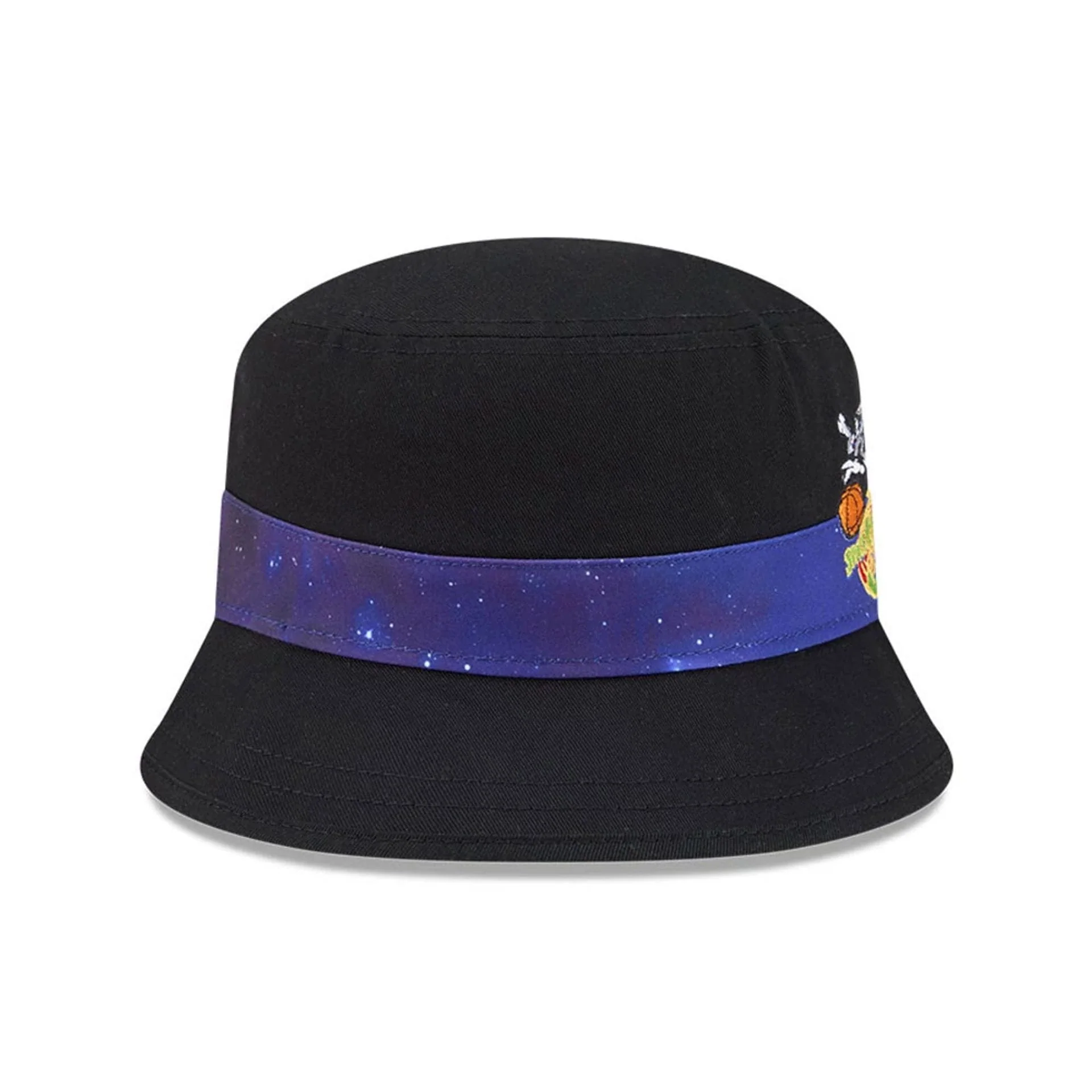 Space Jam Bugs Bunny Black Bucket Hat - Image 4