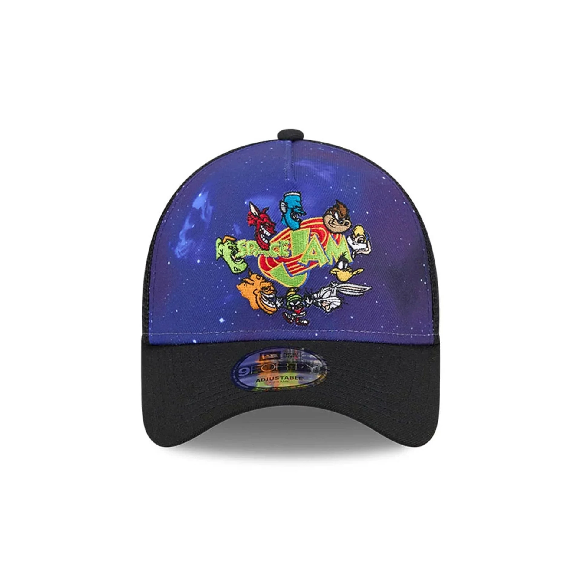 Space Jam Rivalry Black 9FORTY A-Frame Trucker Adjustable Cap - Image 3