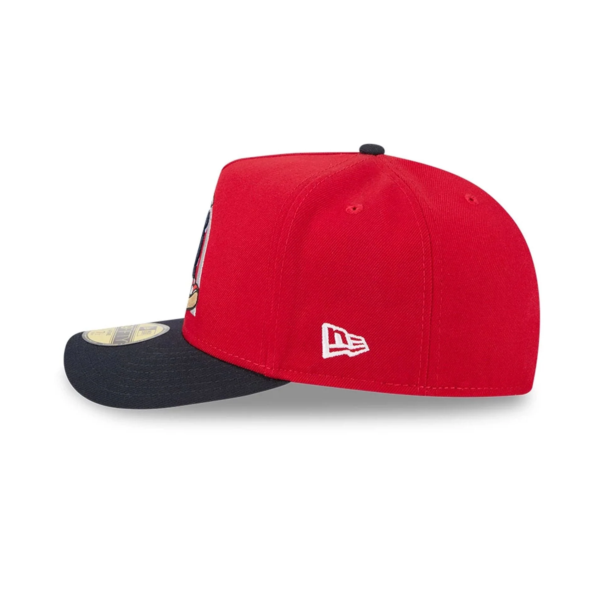 St. Louis Cardinals MLB Cartoon Red 59FIFTY A-Frame Fitted Cap - Image 5