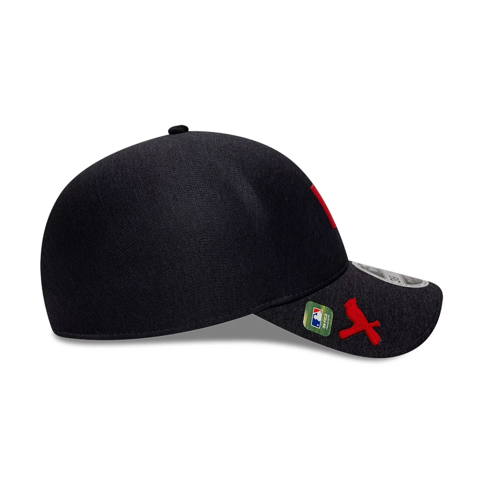 St. Louis Cardinals MLB Clubhouse Black 39THIRTY Infinity Stretch Fit Cap - Image 5
