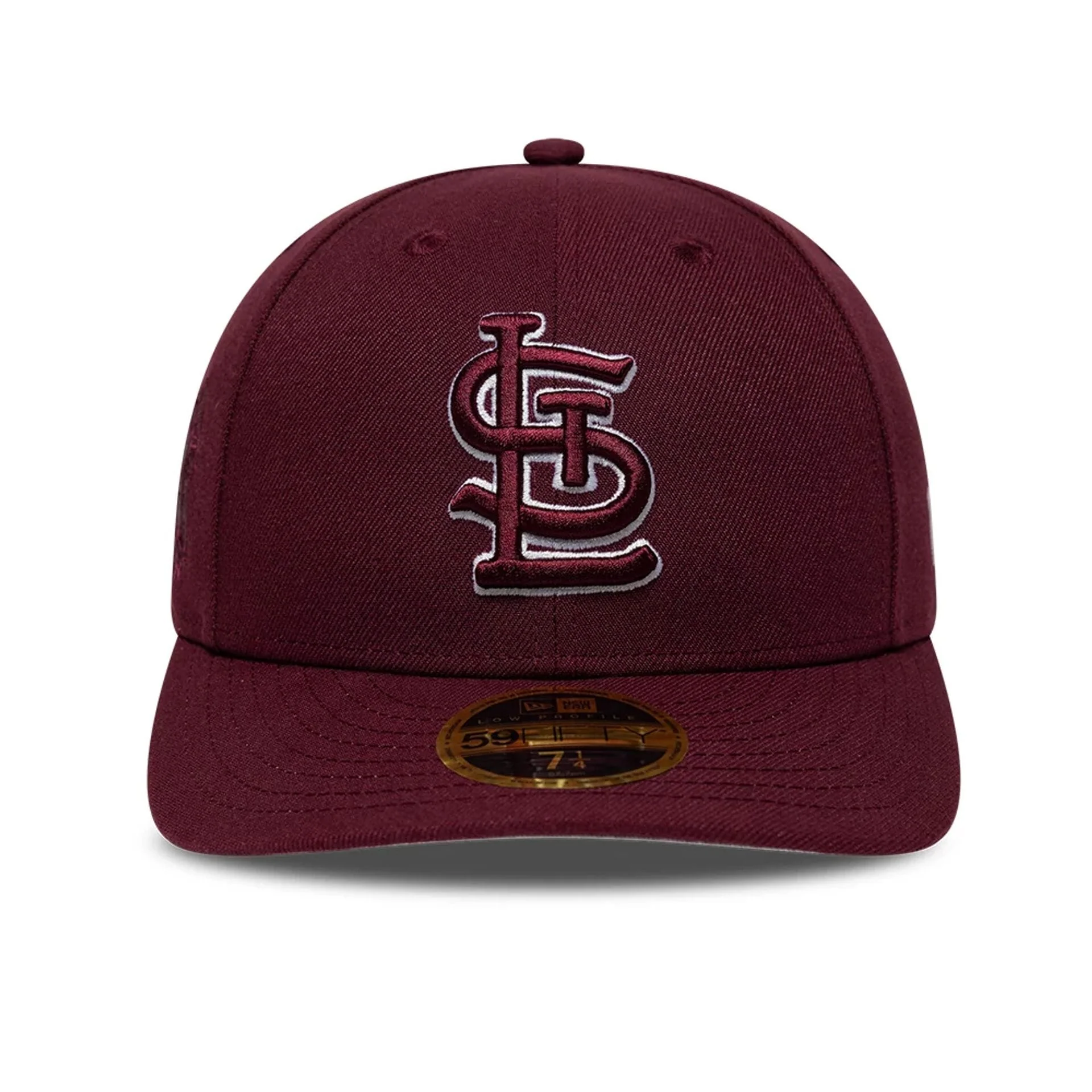 St. Louis Cardinals MLB College Varsity Dark Red Low Profile 59FIFTY Fitted Cap - Image 3