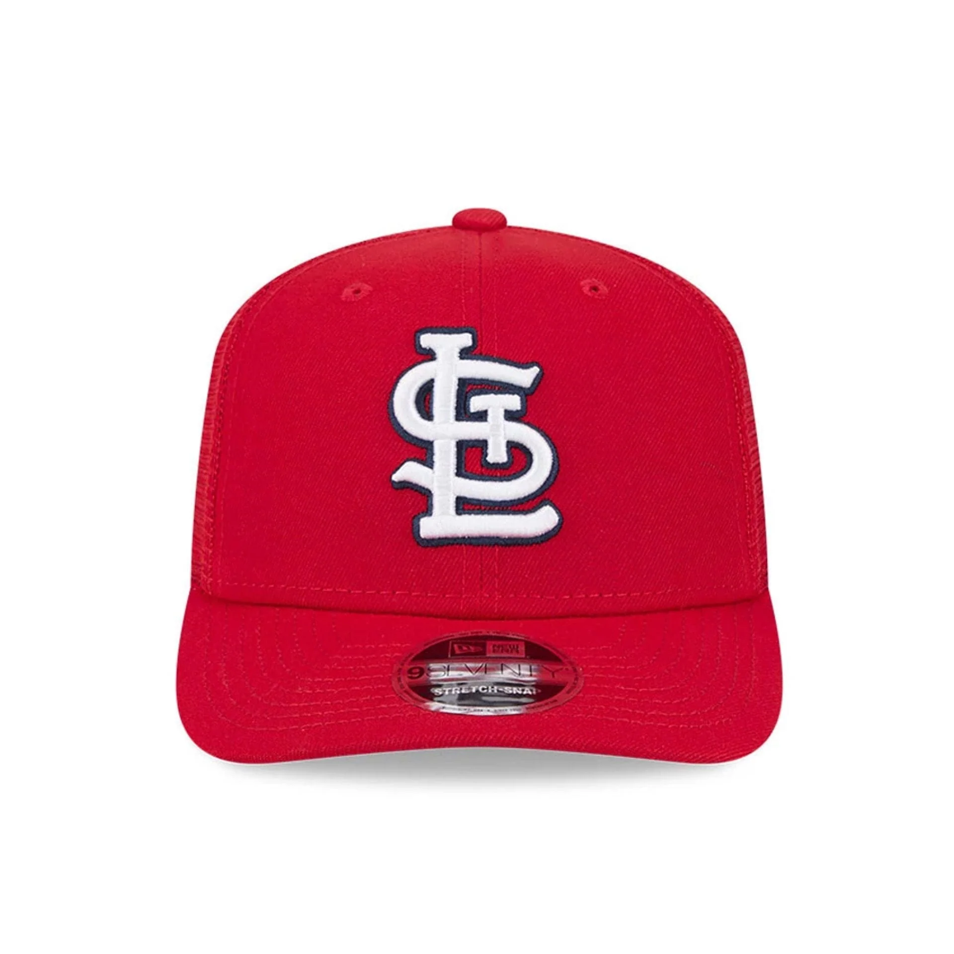 St. Louis Cardinals MLB Evergreen Red 9SEVENTY Stretch Snap Adjustable Cap - Image 3