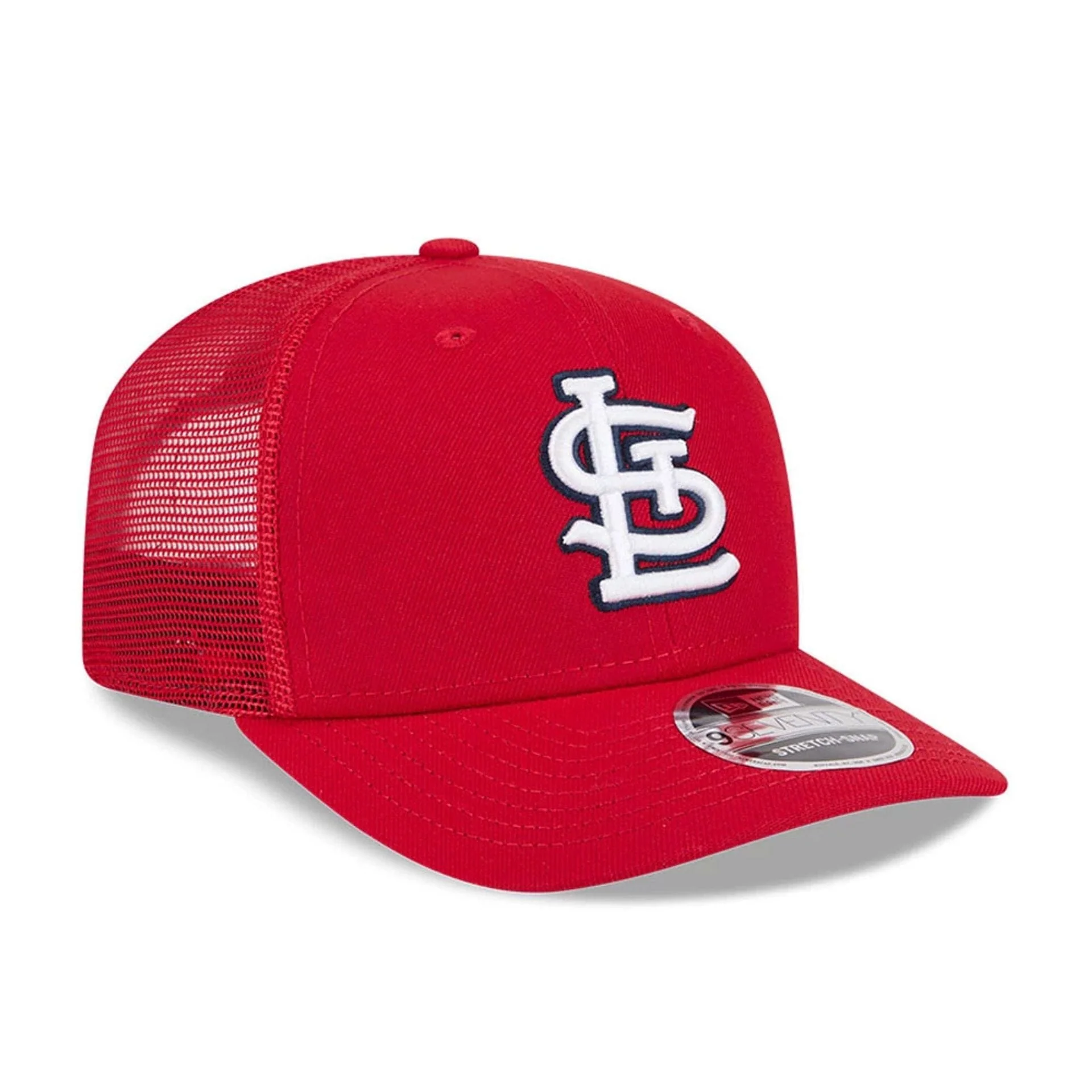 St. Louis Cardinals MLB Evergreen Red 9SEVENTY Stretch Snap Adjustable Cap - Image 4