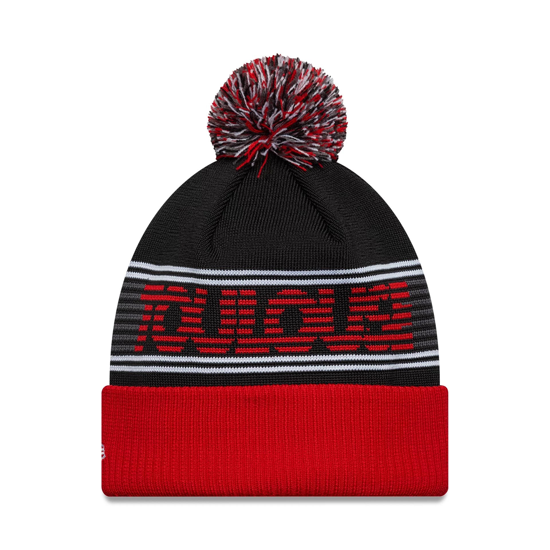 Stade Toulousain Black Bobble Knit Beanie Hat - Image 2