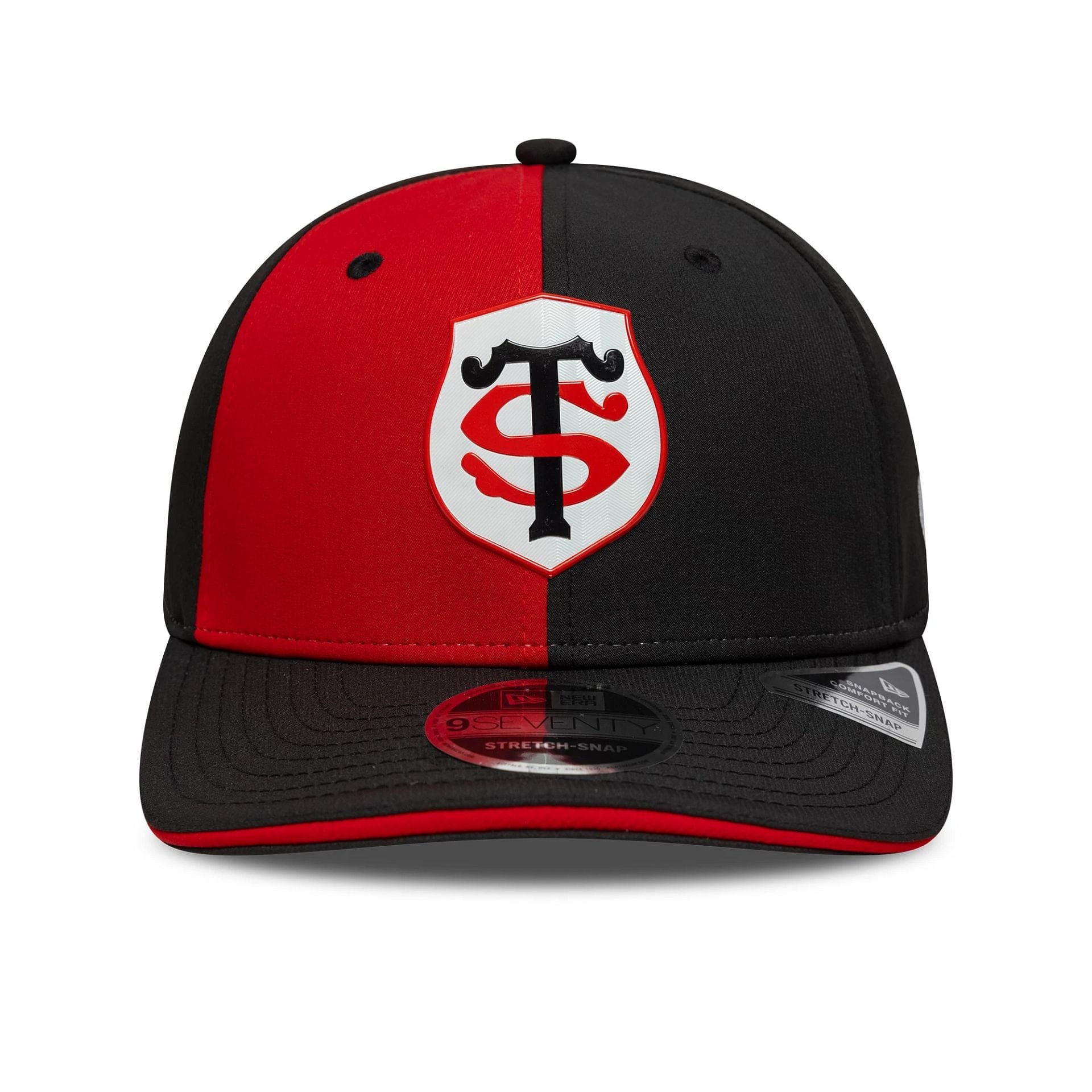 Stade Toulousain Recycled Black 9SEVENTY Stretch Snap Cap - Image 2