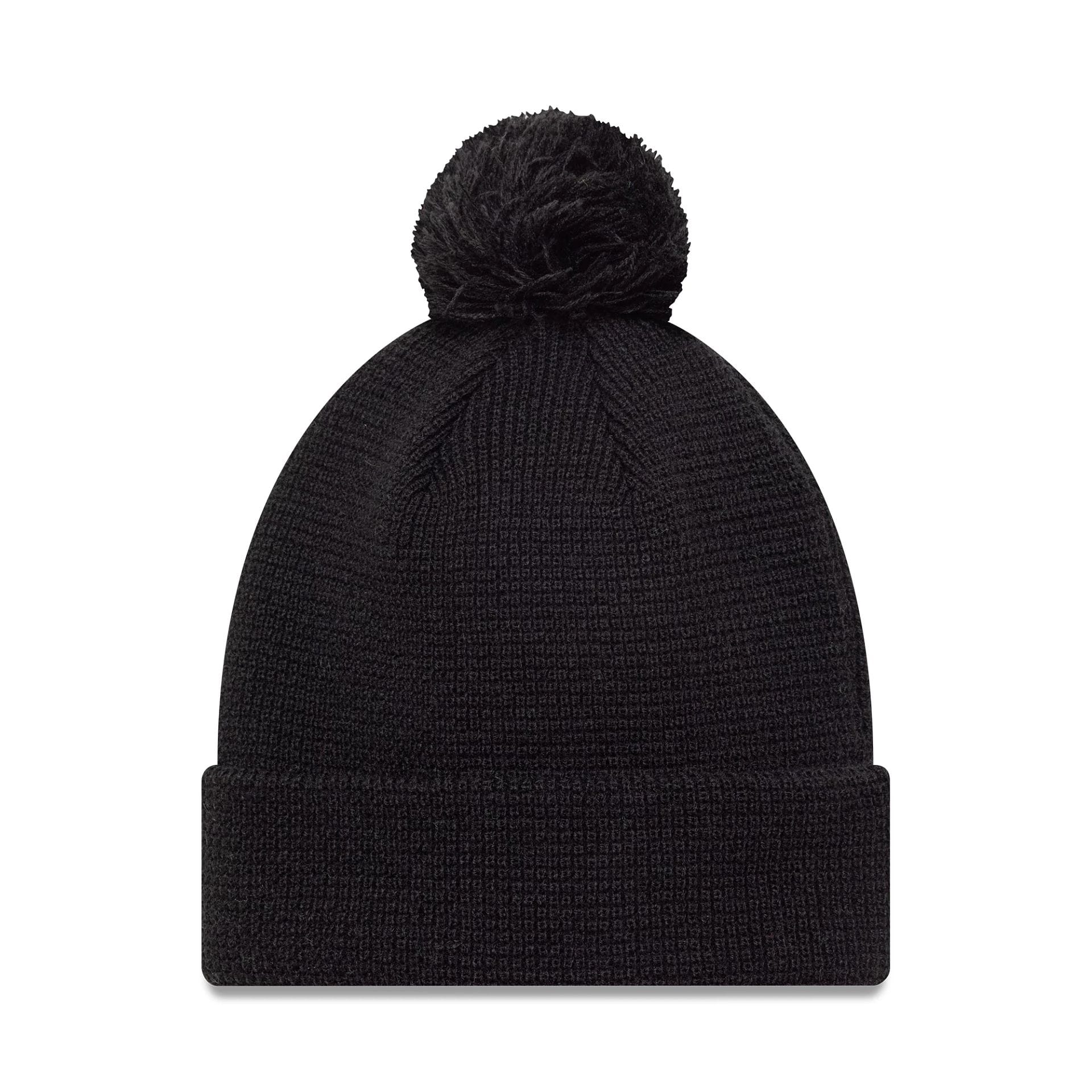 Stade Toulousain Womens Black Waffle Knit Beanie Hat - Image 2