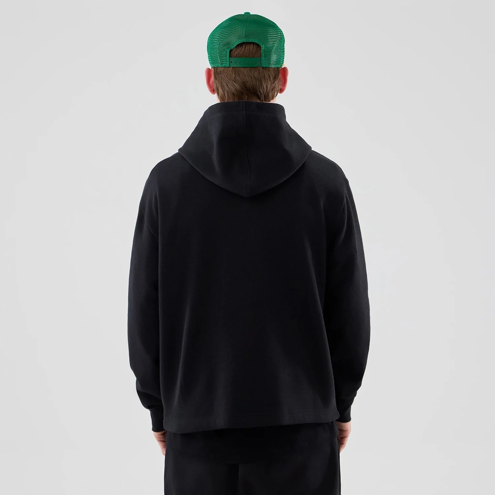 Stranger Things Black Oversized Pullover Hoodie - Image 2