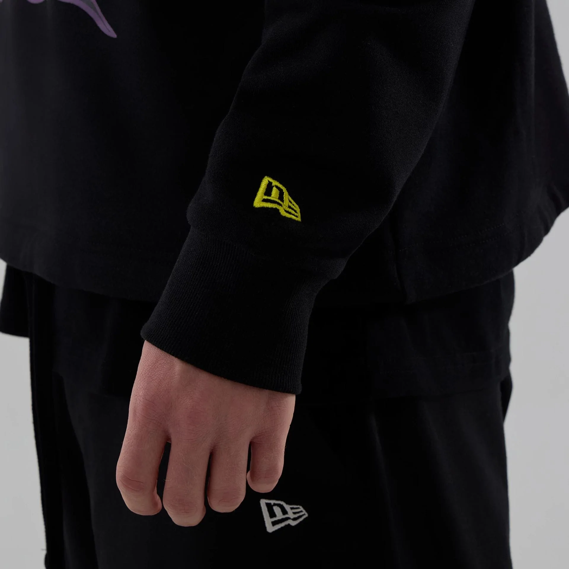 Stranger Things Black Oversized Pullover Hoodie - Image 5