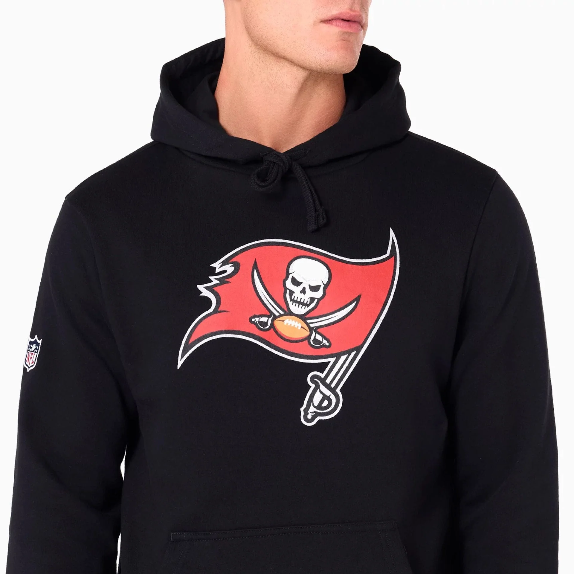 Tampa Bay Buccaneers NFL Black Pullover Hoodie - Image 3