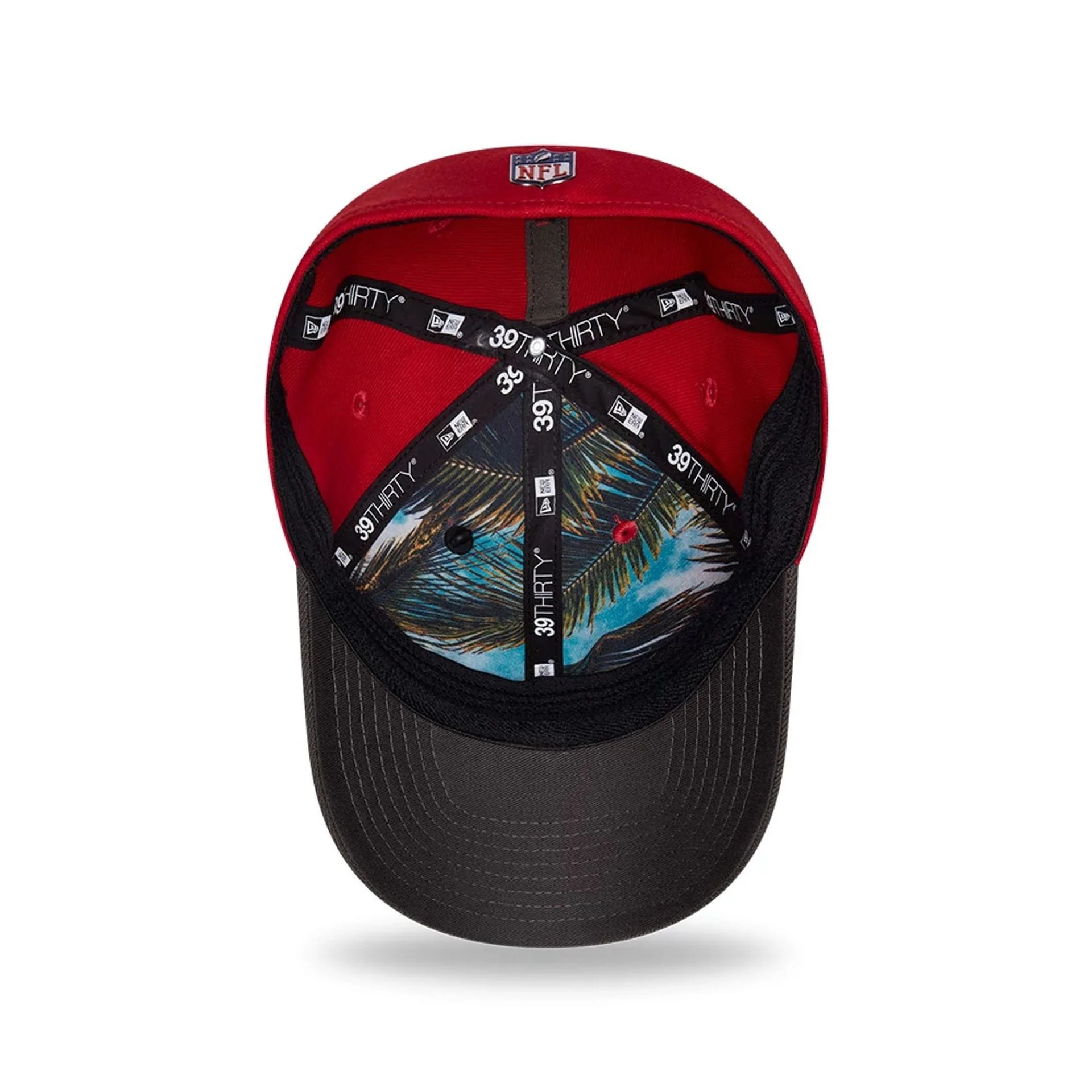 Tampa Bay Buccaneers NFL Draft 2026 Red 39THIRTY M-Crown Stretch Fit Cap - Image 2