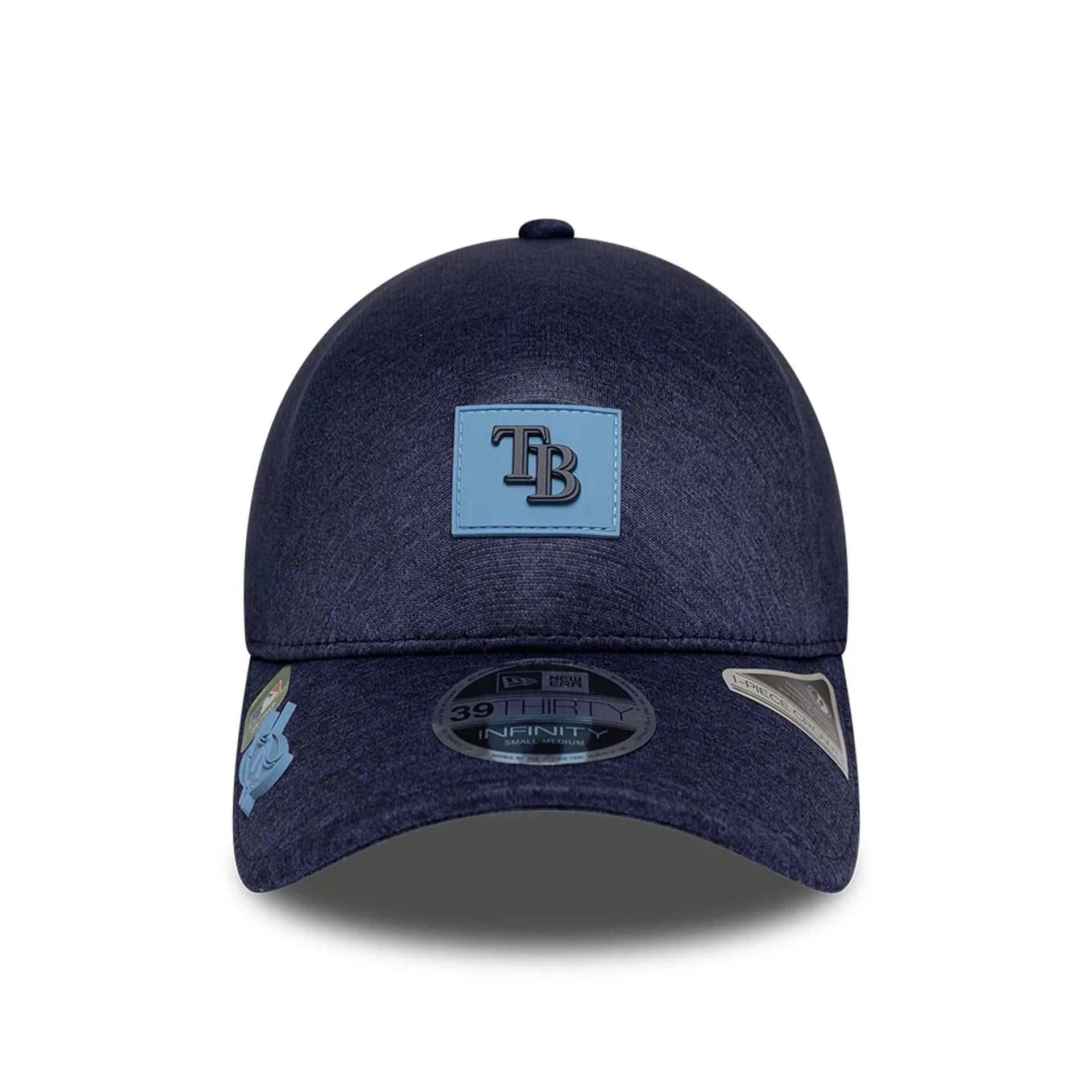 Tampa Bay Rays MLB Clubhouse Navy 39THIRTY Infinity Stretch Fit Cap - Image 2