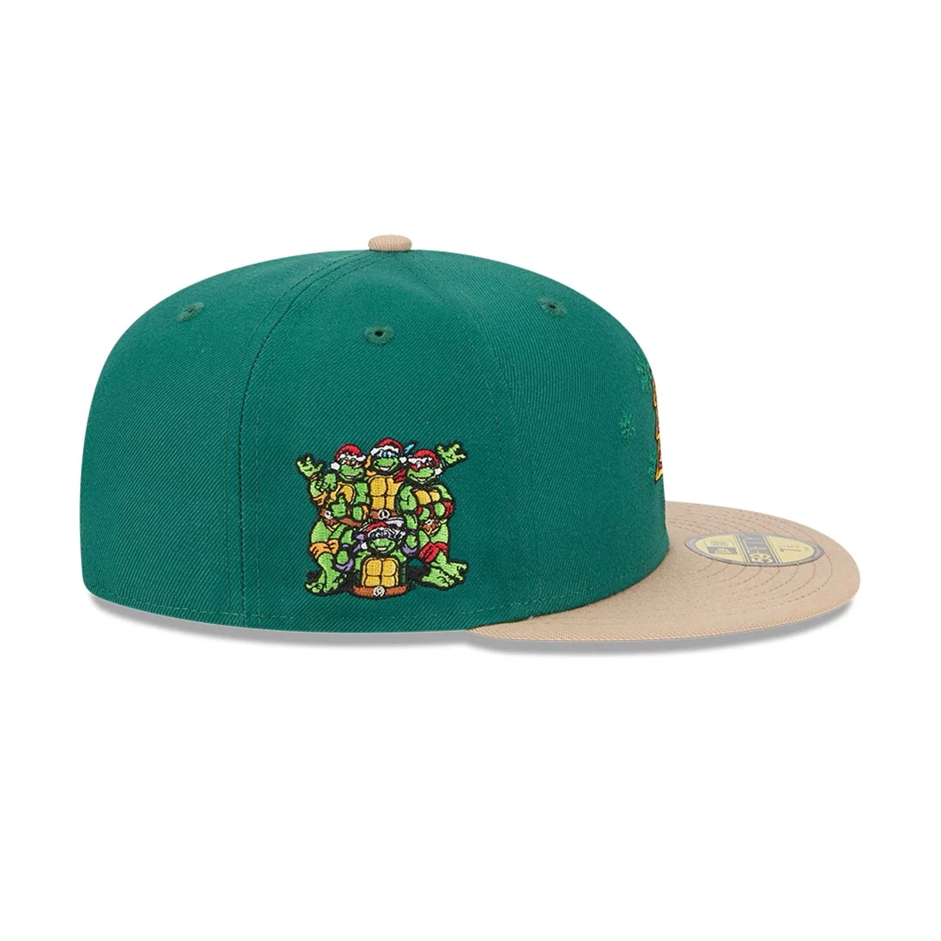 Teenage Mutant Ninja Turtles Pizza Tree Green 59FIFTY Fitted Cap - Image 6