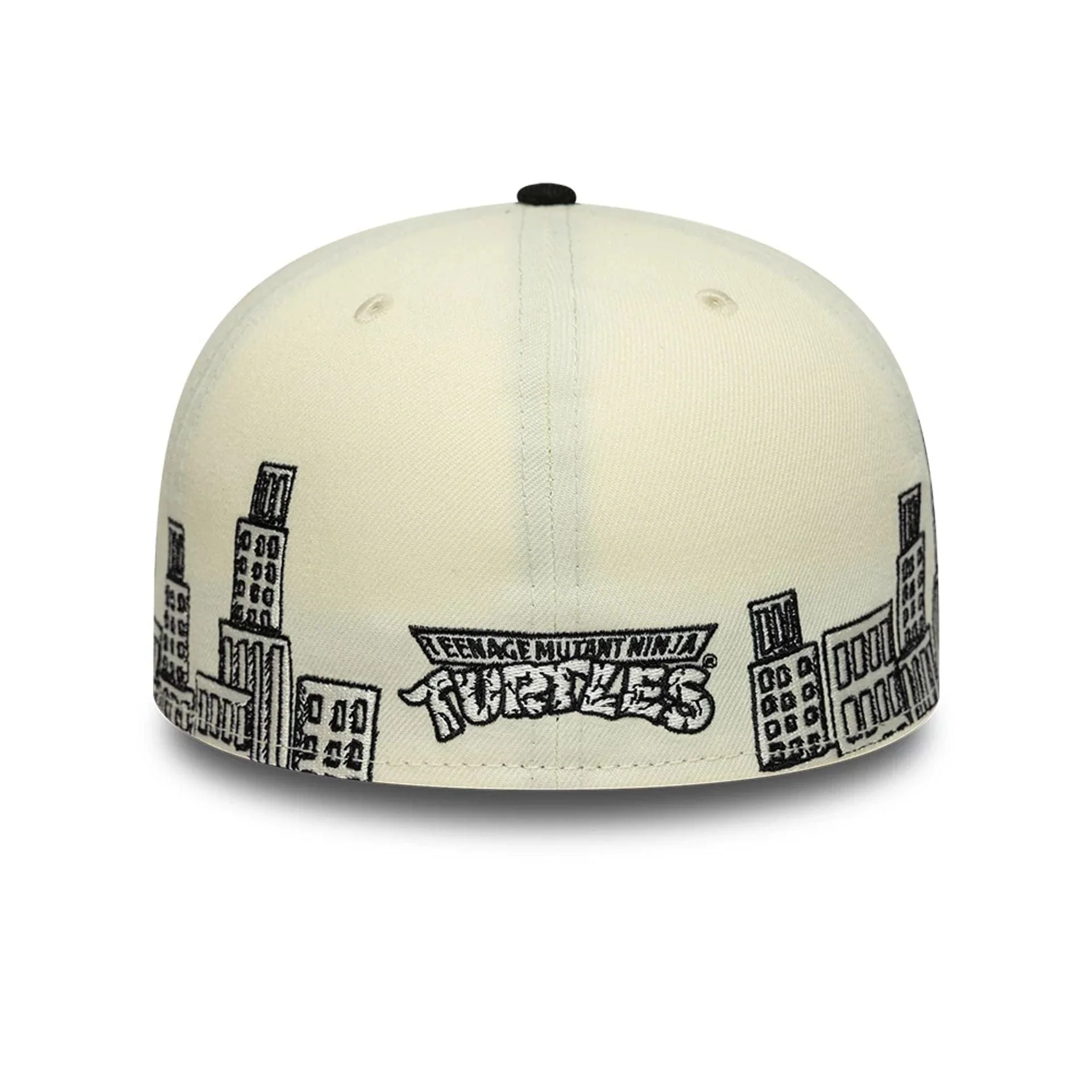 Teenage Mutant Ninja Turtles White 59FIFTY A-Frame Fitted Cap - Image 5