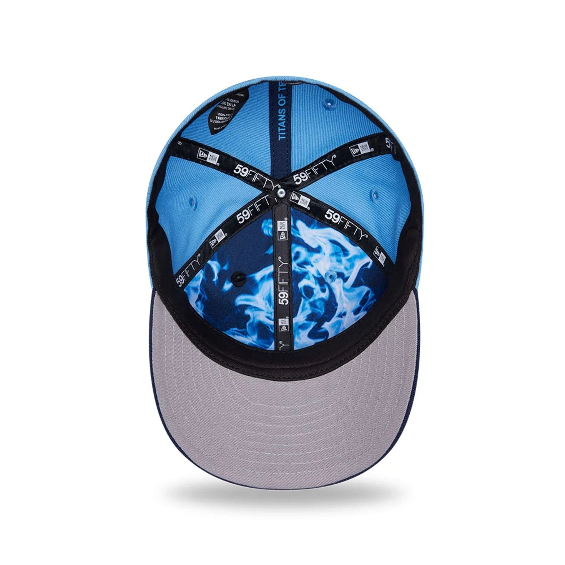 Tennessee Titans NFL Draft 2026 Blue 59FIFTY Fitted Cap - Image 2