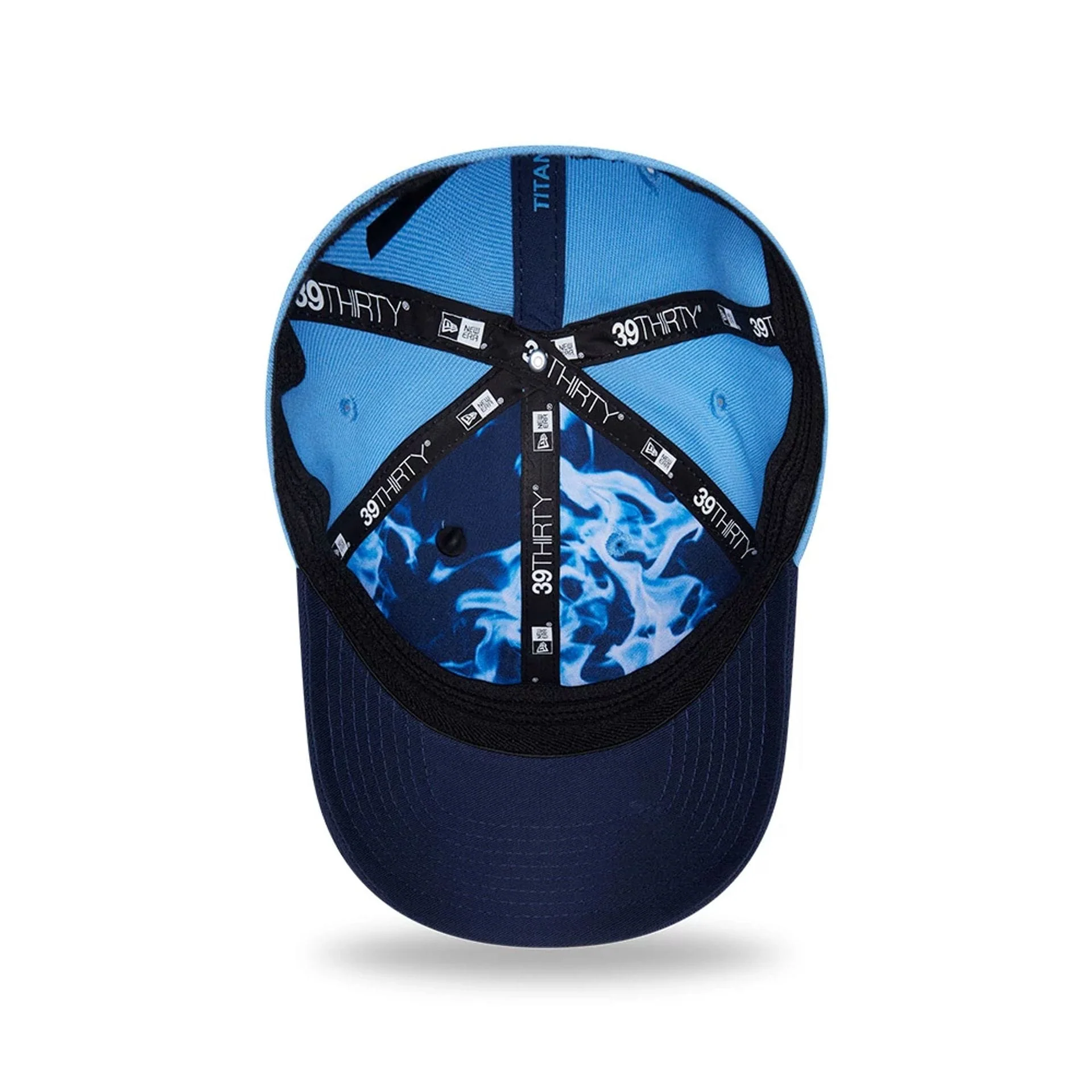 Tennessee Titans NFL Draft 2026 Dark Blue 39THIRTY M-Crown Stretch Fit Cap - Image 2