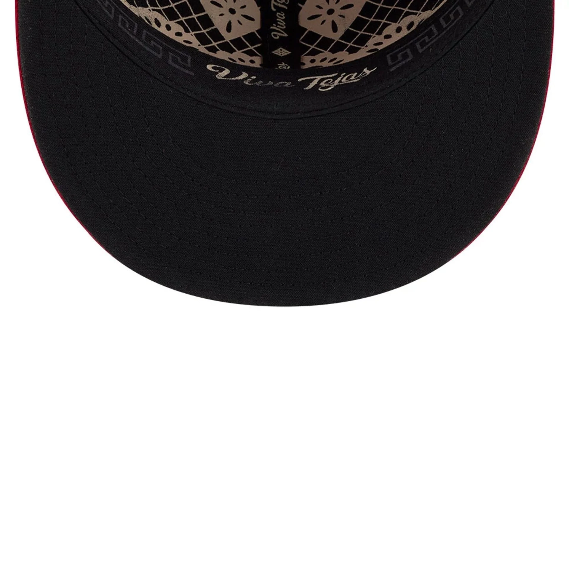 Texas Rangers MLB City Connect Red 59FIFTY Fitted Cap - Image 2