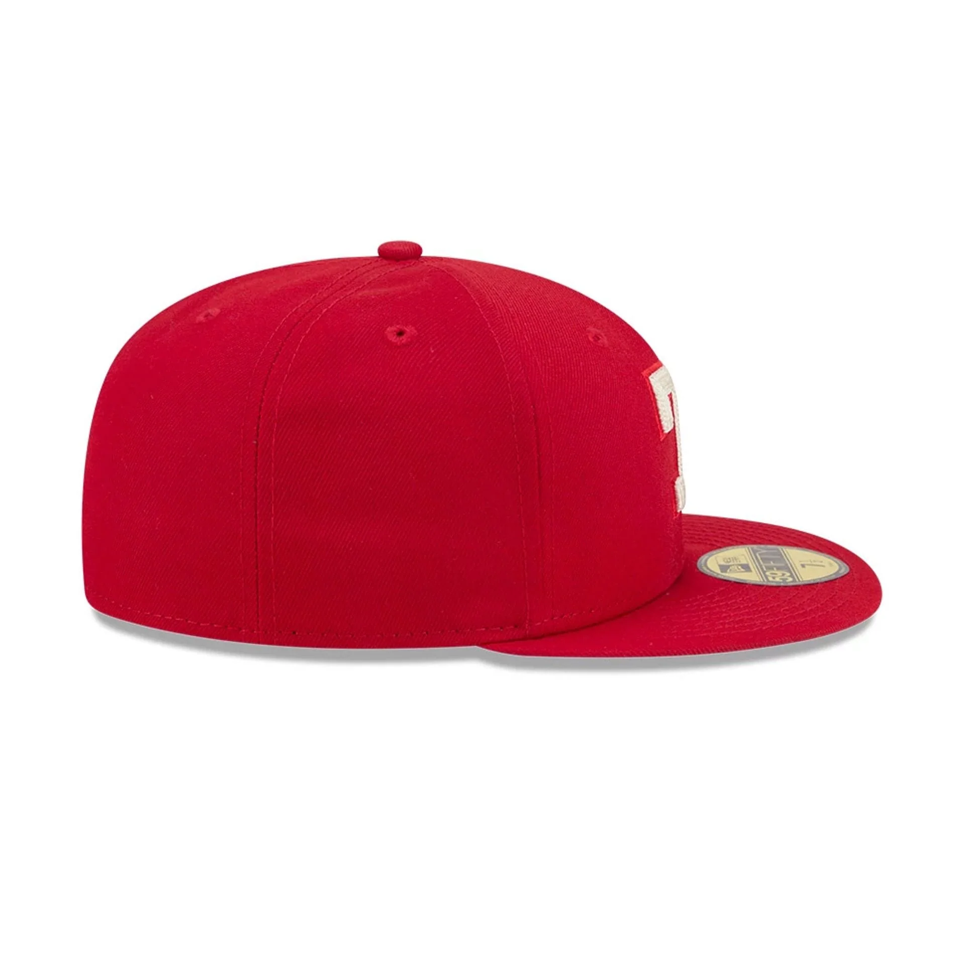 Texas Rangers MLB City Connect Red 59FIFTY Fitted Cap - Image 7