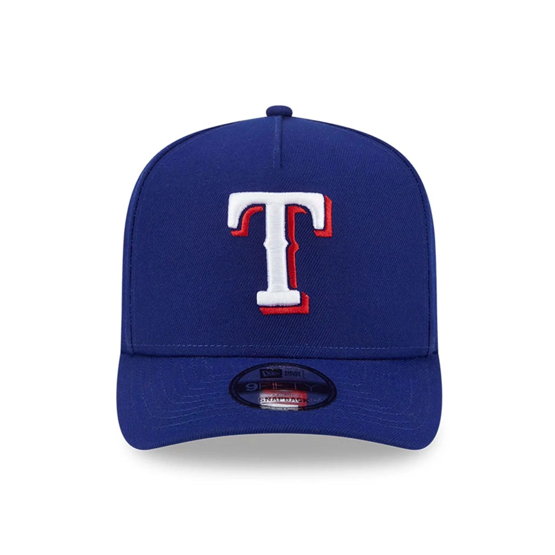 Texas Rangers MLB Evergreen Dark Blue 9FIFTY A-Frame Snapback Adjustable Cap - Image 3