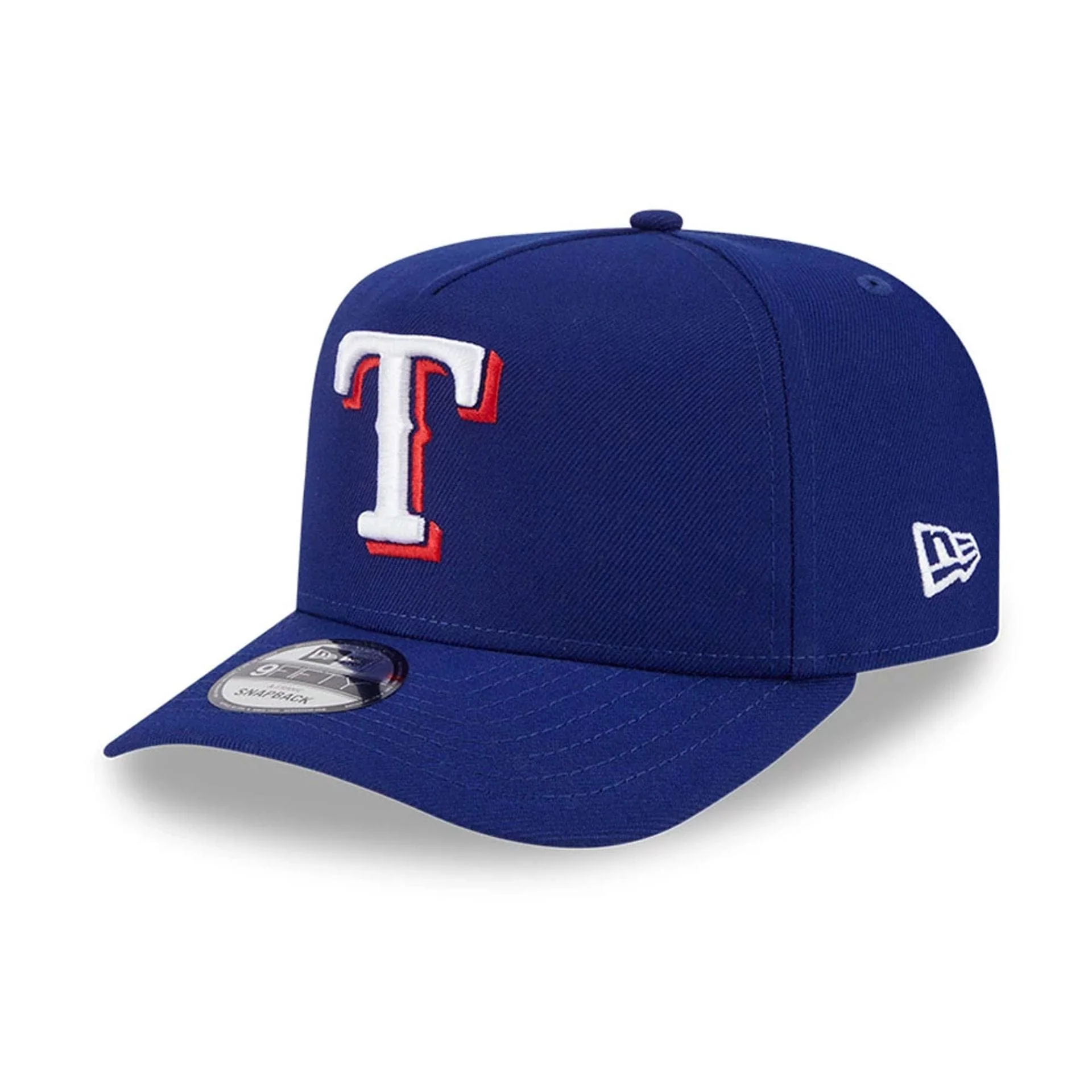 Texas Rangers MLB Evergreen Dark Blue 9FIFTY A-Frame Snapback Adjustable Cap - Image 4