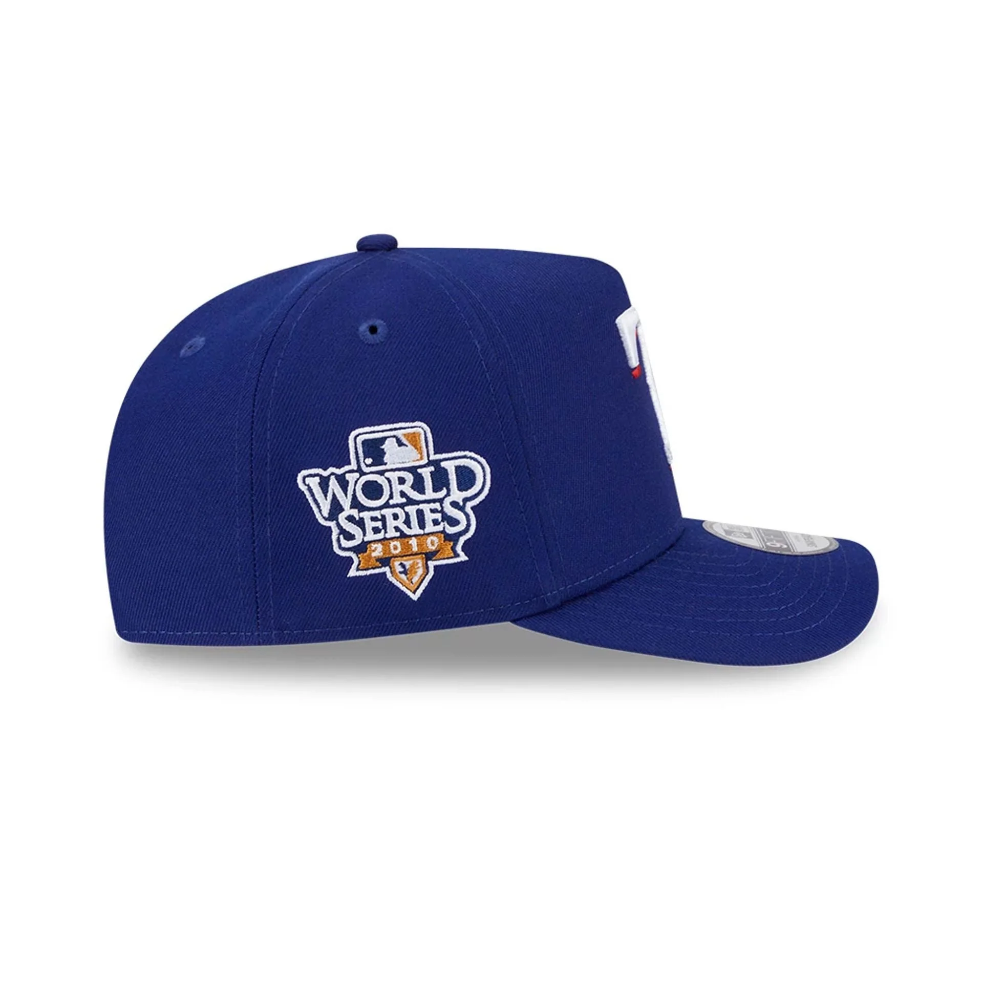 Texas Rangers MLB Evergreen Dark Blue 9FIFTY A-Frame Snapback Adjustable Cap - Image 5