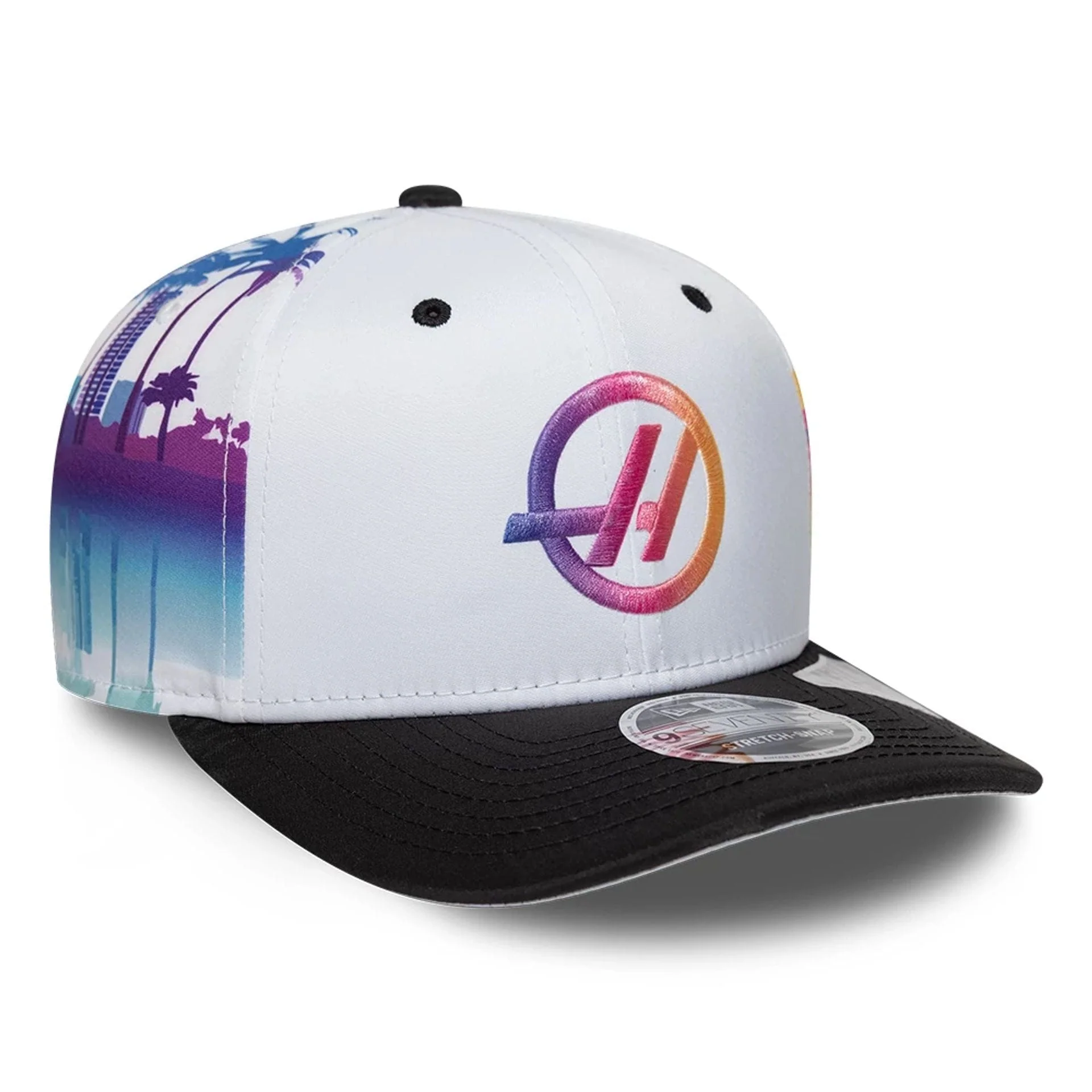 TGR Haas F1 Miami Race Special White 9SEVENTY Stretch Snap Cap - Image 4