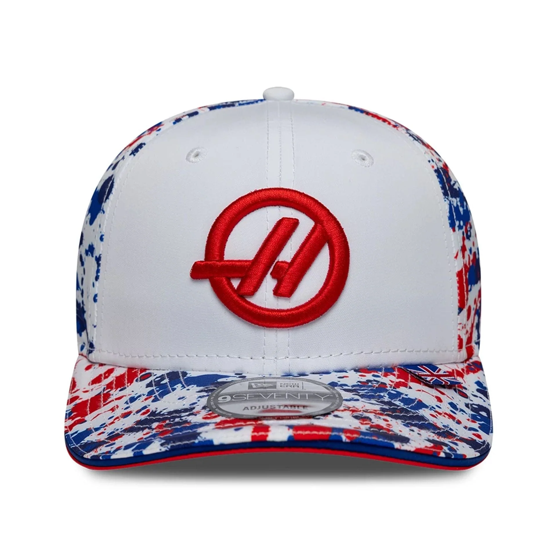 TGR Haas F1 Team Silverstone Race Special White 9SEVENTY Stretch Snap Cap - Image 3