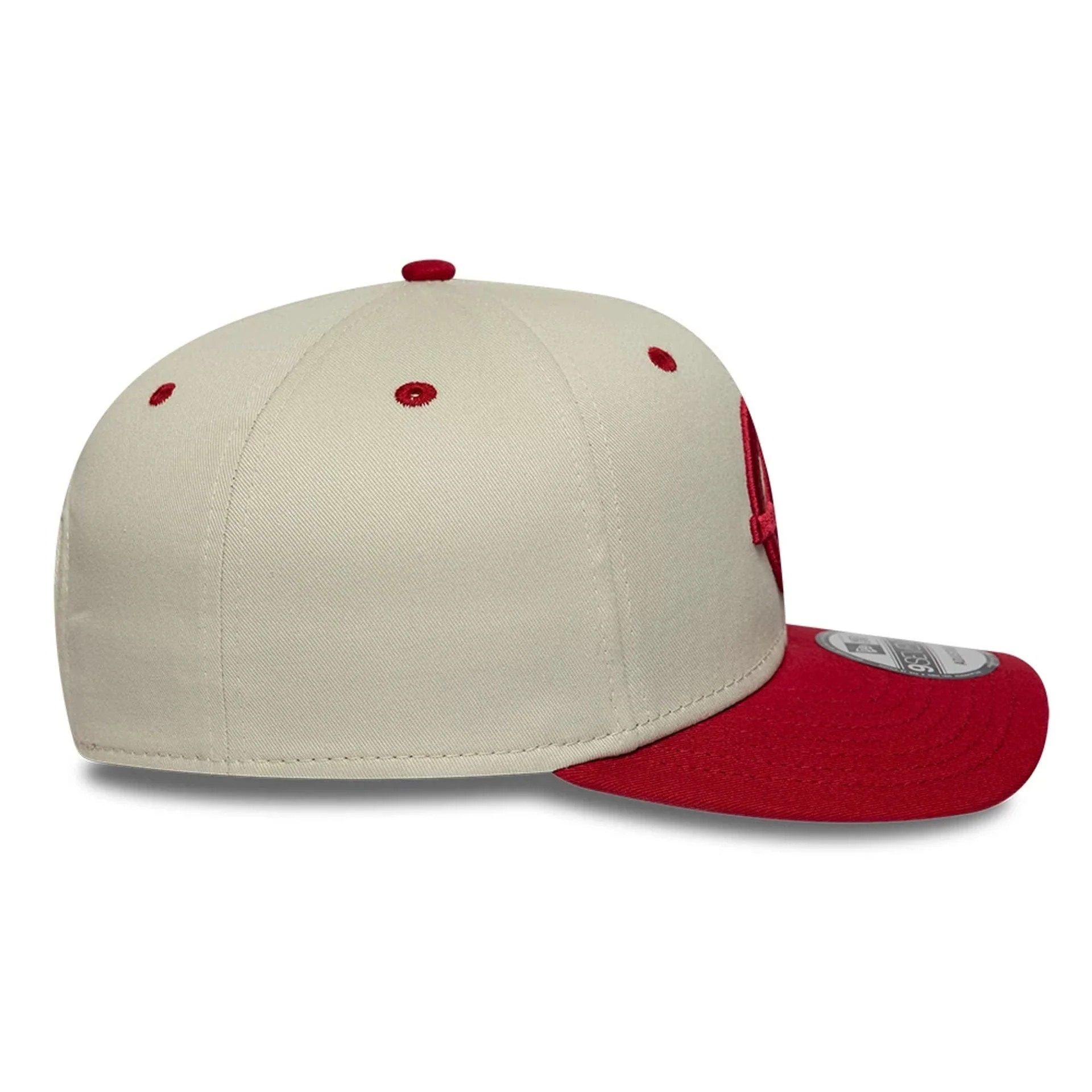 TGR Haas F1 Wordmark Cream 9SEVENTY Stretch Snap Cap - Image 7