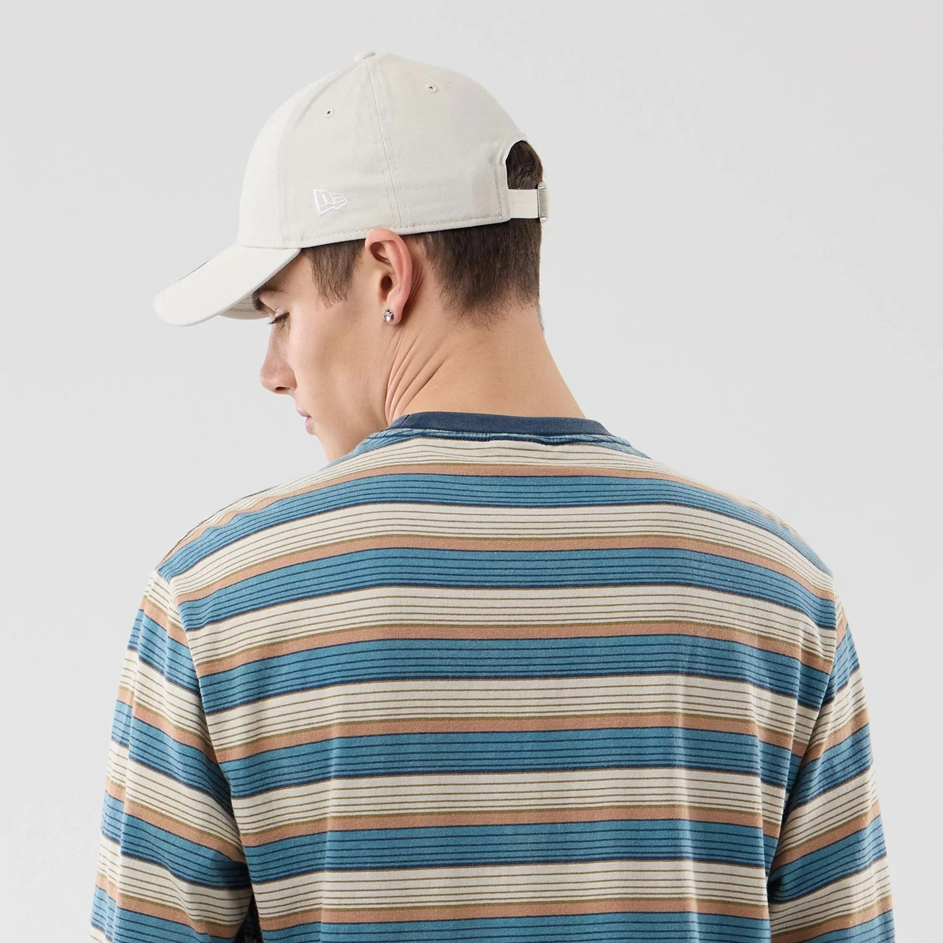 Thisisneverthat X New Era Border Beige Long Sleeve T-Shirt - Image 7