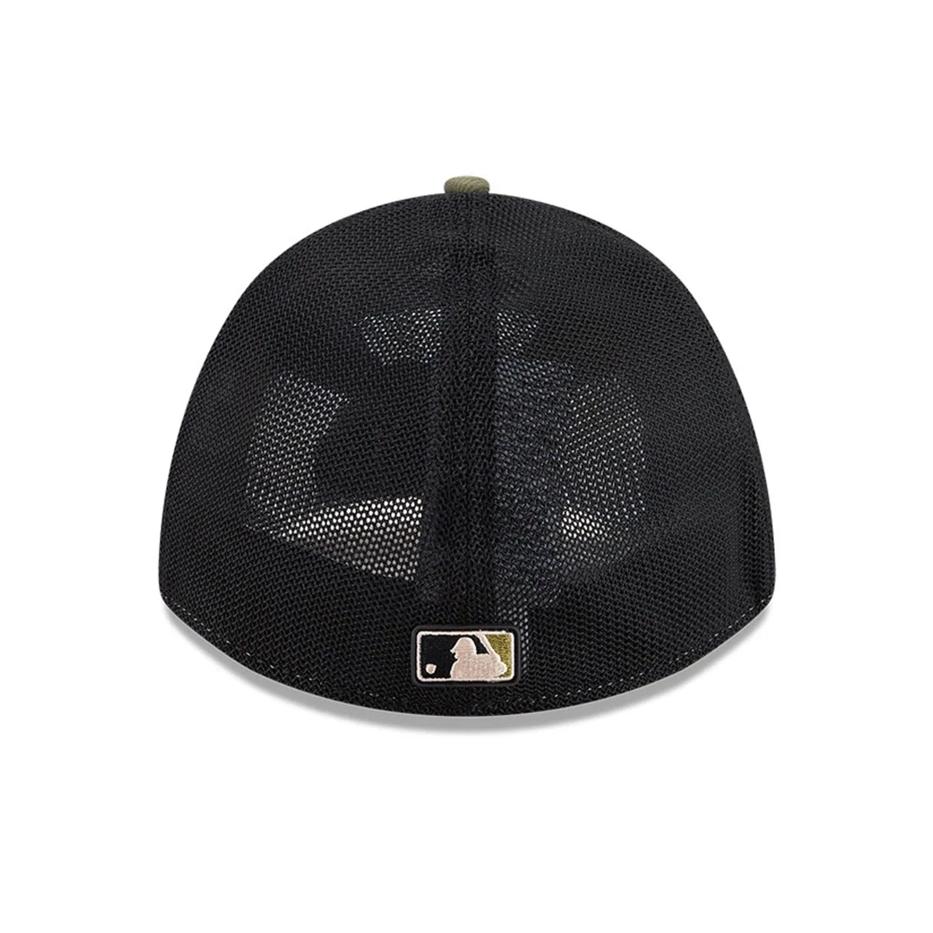 Tigers MLB Armed Forces Day 2026 Green 39THIRTY M-Crown Stretch Fit Cap - Image 6