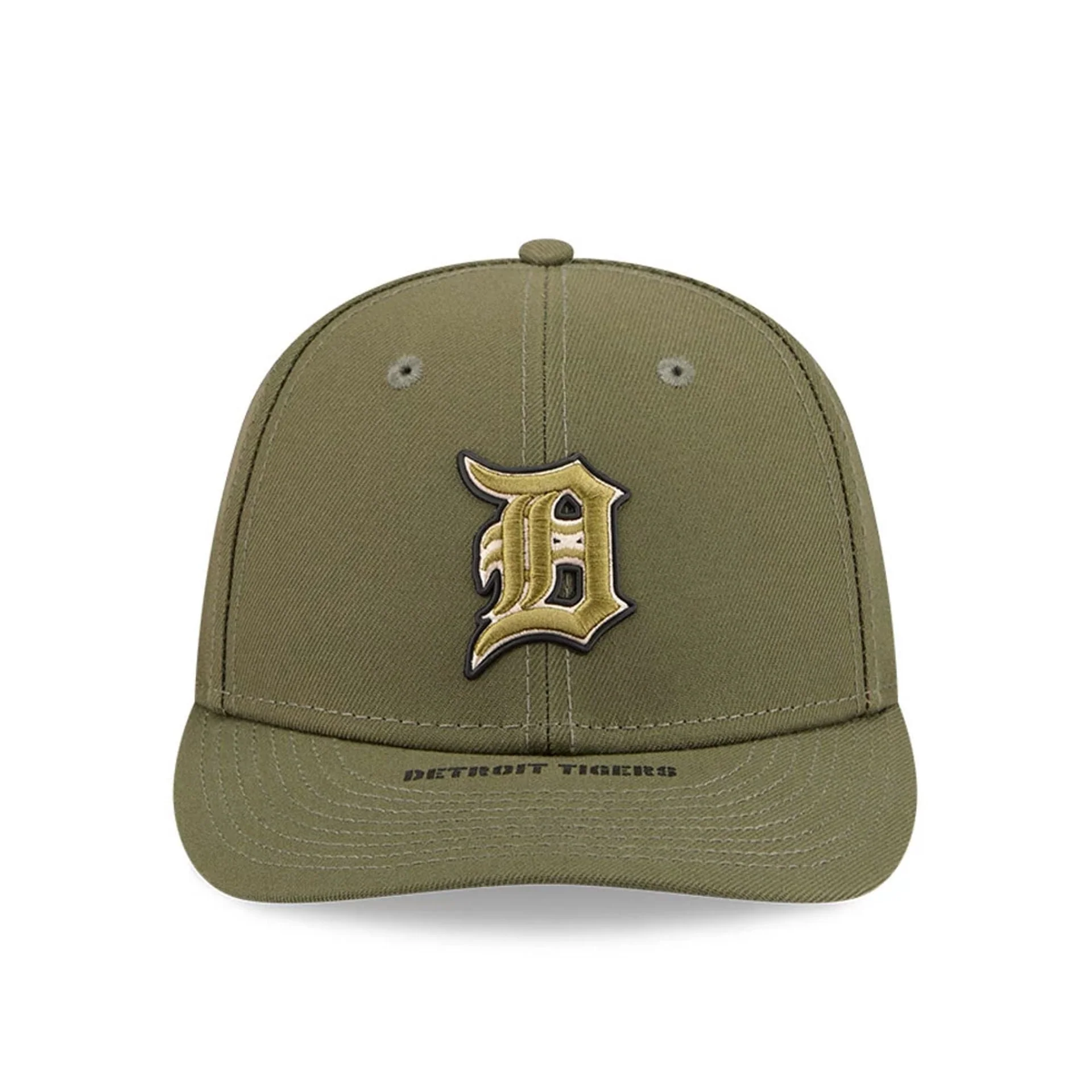 Tigers MLB Armed Forces Day 2026 Green Low Profile 59FIFTY Fitted Cap - Image 3