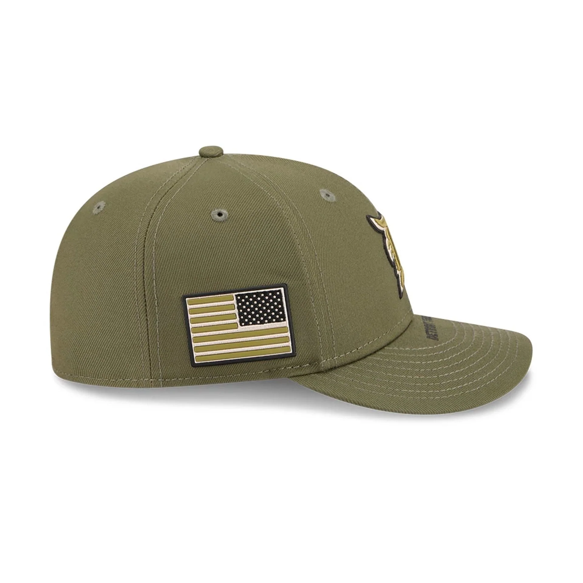 Tigers MLB Armed Forces Day 2026 Green Low Profile 59FIFTY Fitted Cap - Image 5