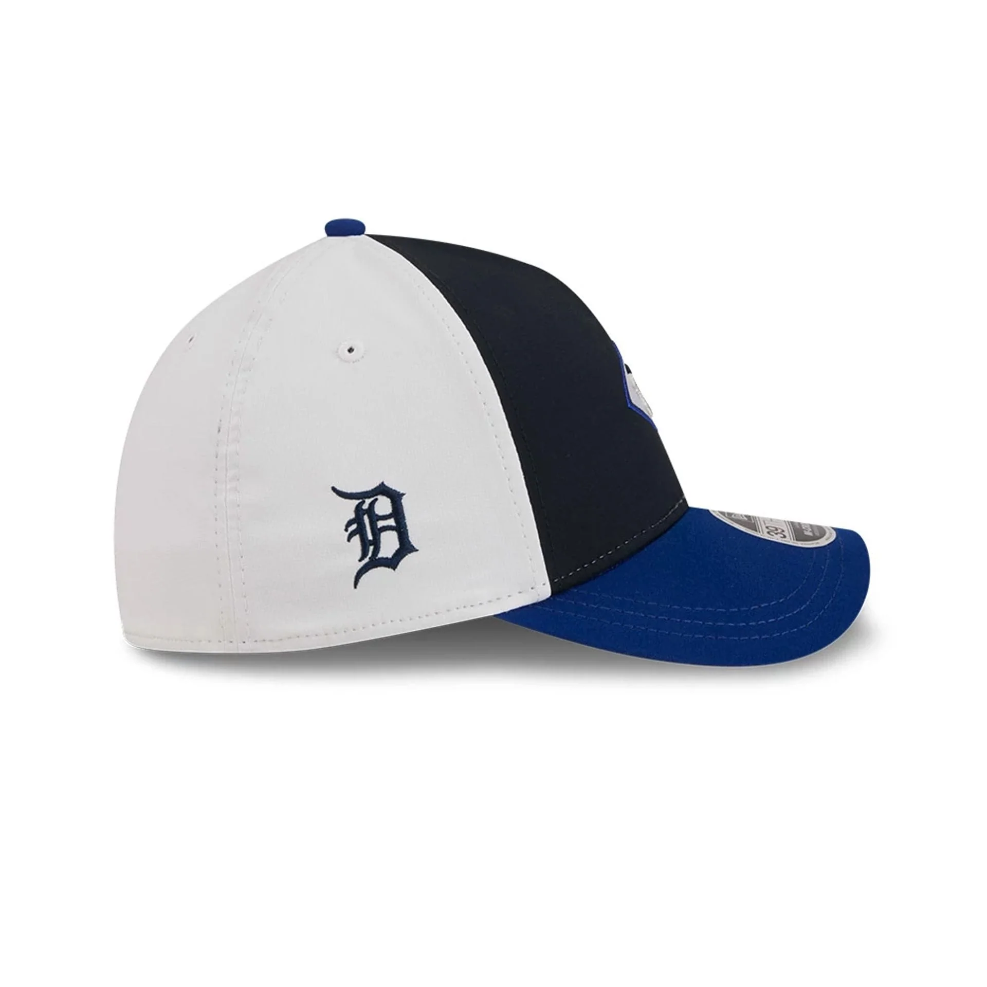 Tigers MLB City Connect Navy 39THIRTY M-Crown A-Frame Stretch Fit Cap - Image 7