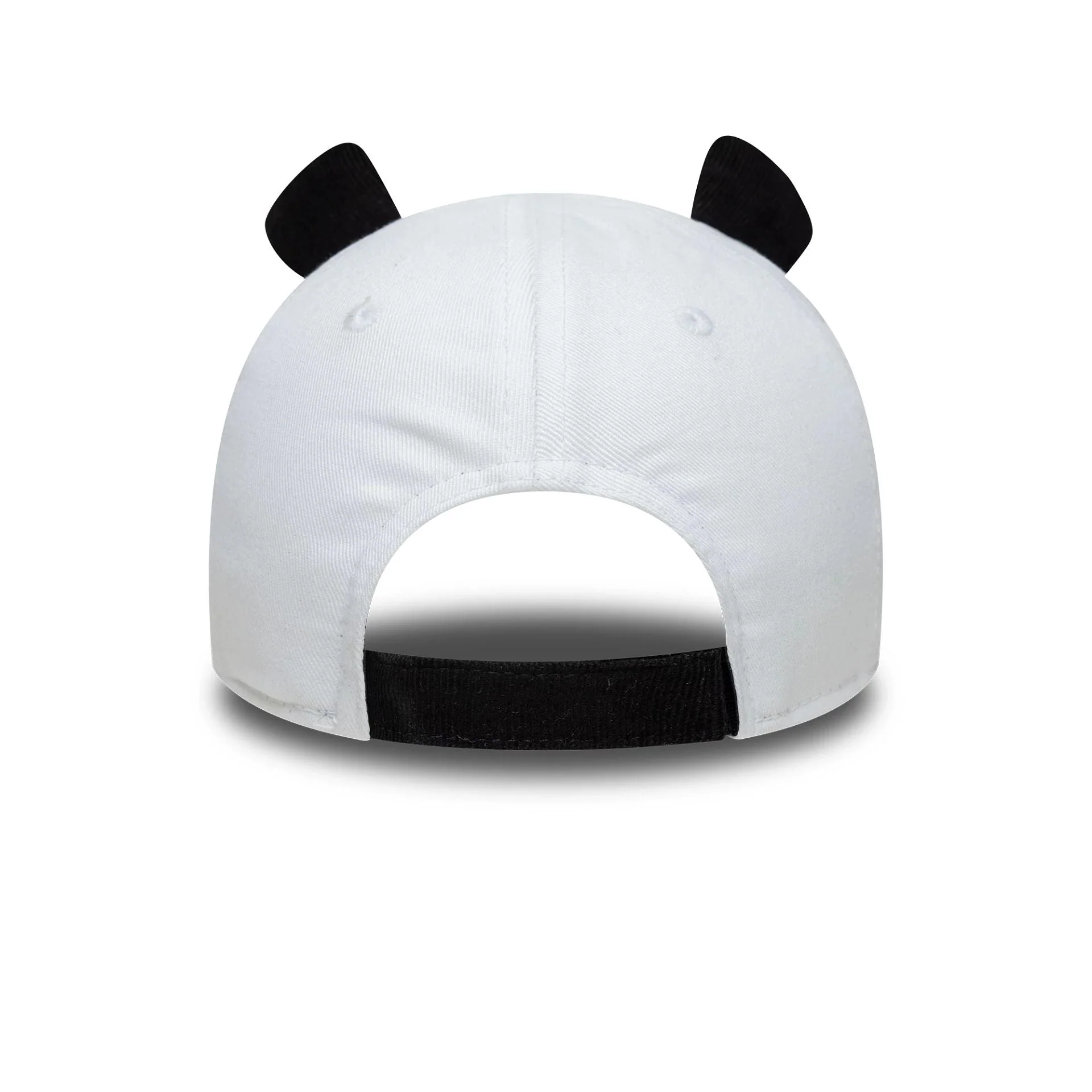 Toddler New Era Cord Ears White 9FORTY Cap - Image 4
