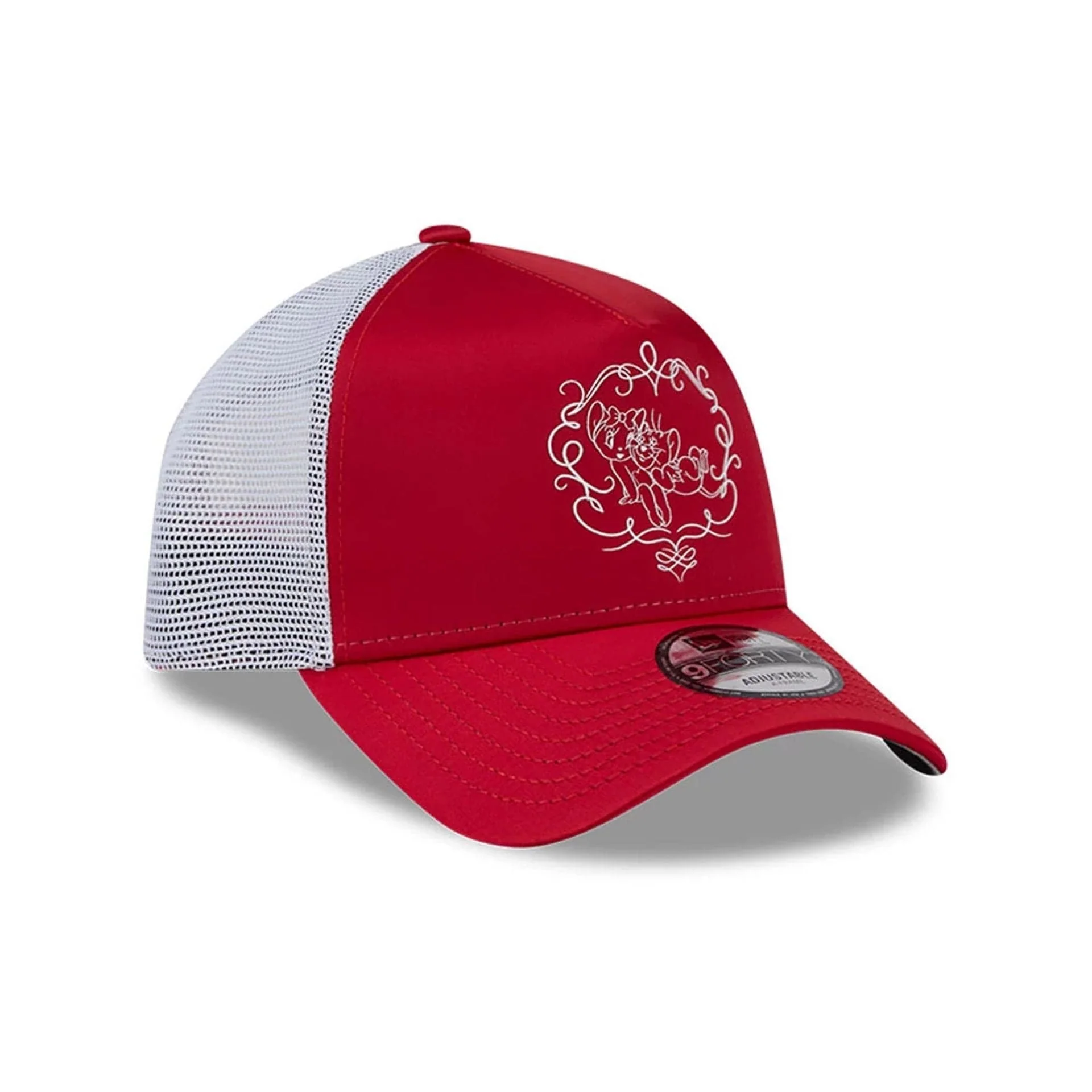 Tom & Jerry Love Cherie Red 9FORTY A-Frame Trucker Adjustable Cap - Image 4