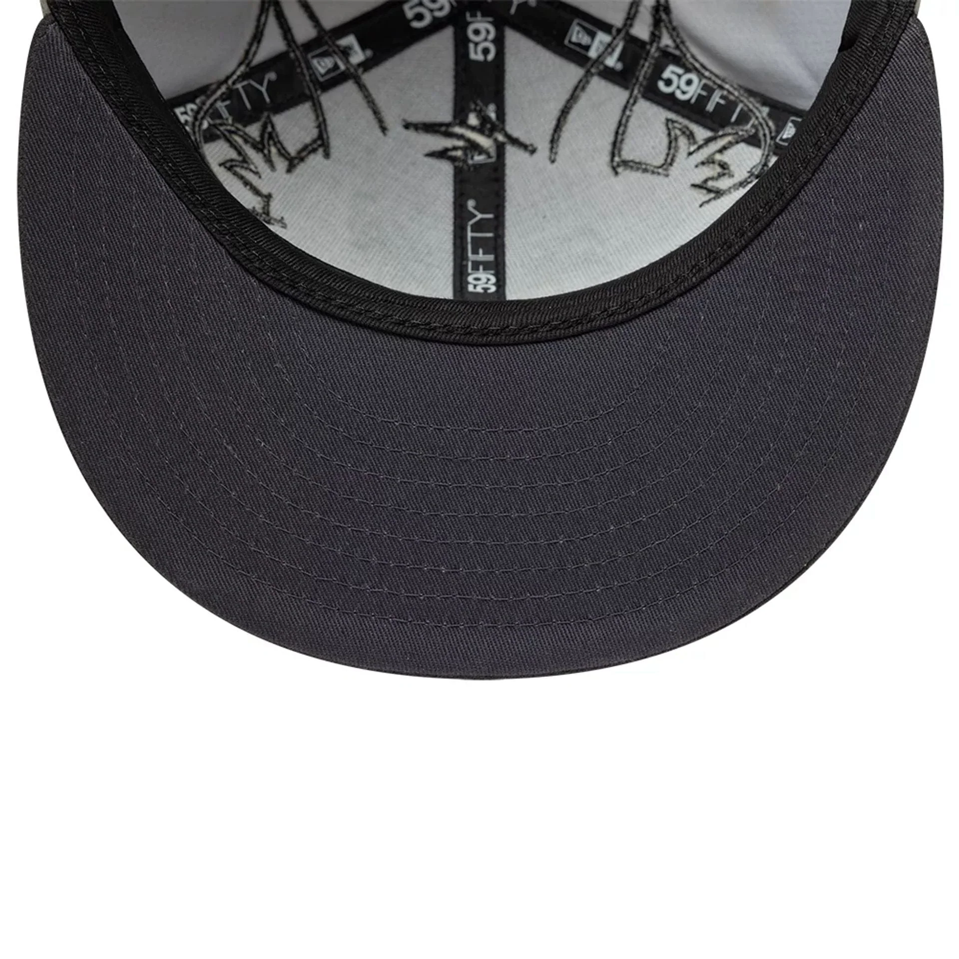 Tom & Jerry Warner Brothers Face Grey 59FIFTY Fitted Cap - Image 7