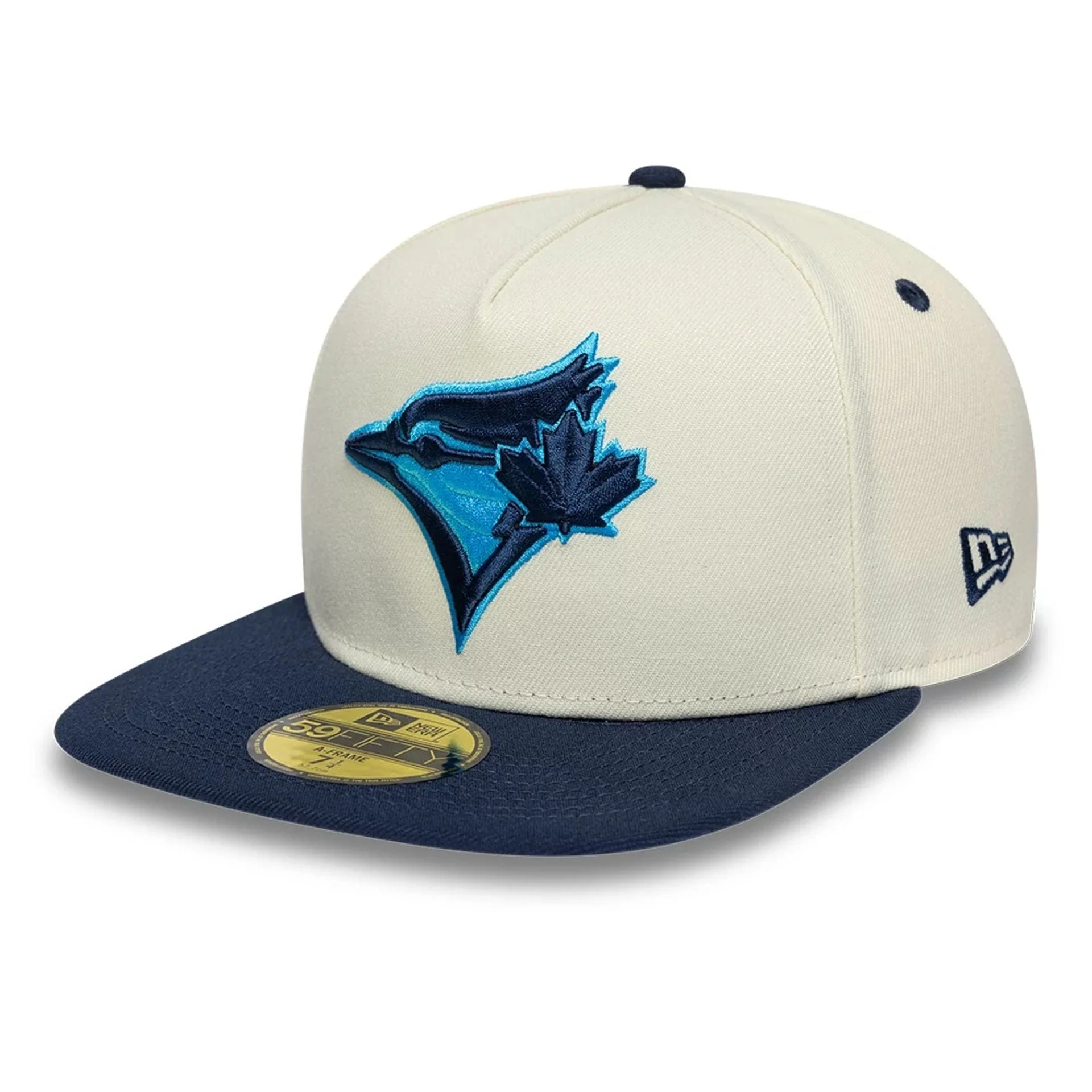 Toronto Blue Jays MLB White 59FIFTY A-Frame Fitted Cap - Image 4