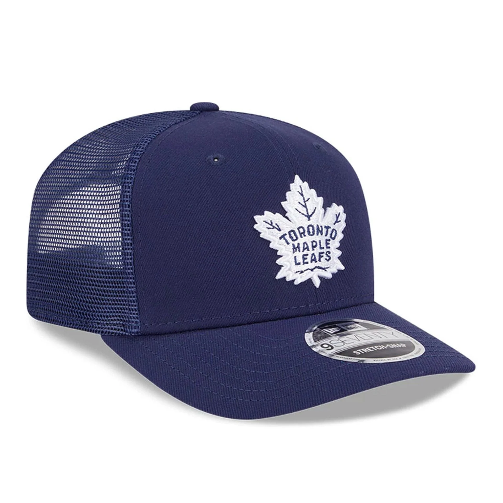 Toronto Maple Leafs NHL Evergreen Navy 9SEVENTY Stretch Snap Cap - Image 4